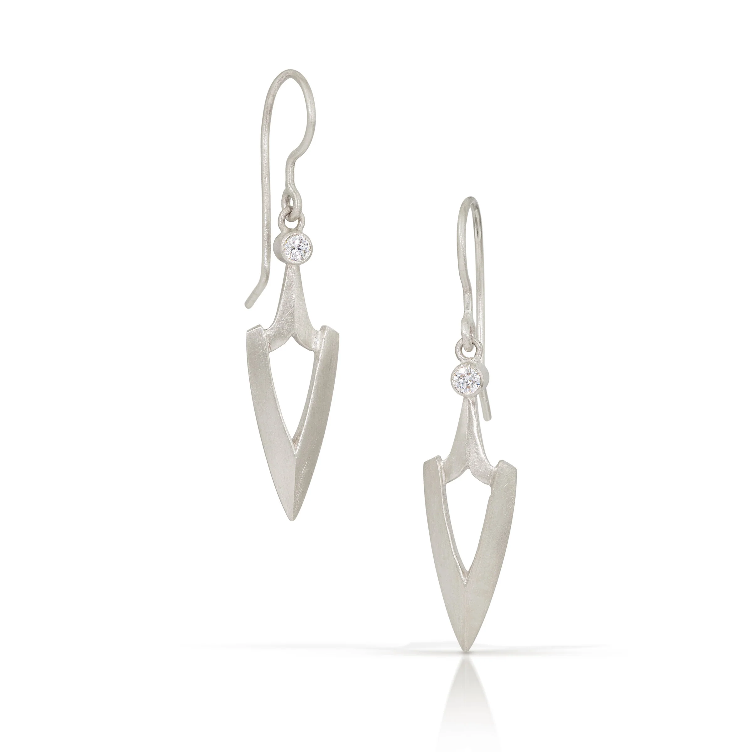 Elongated Warrior Earrings - Image 3