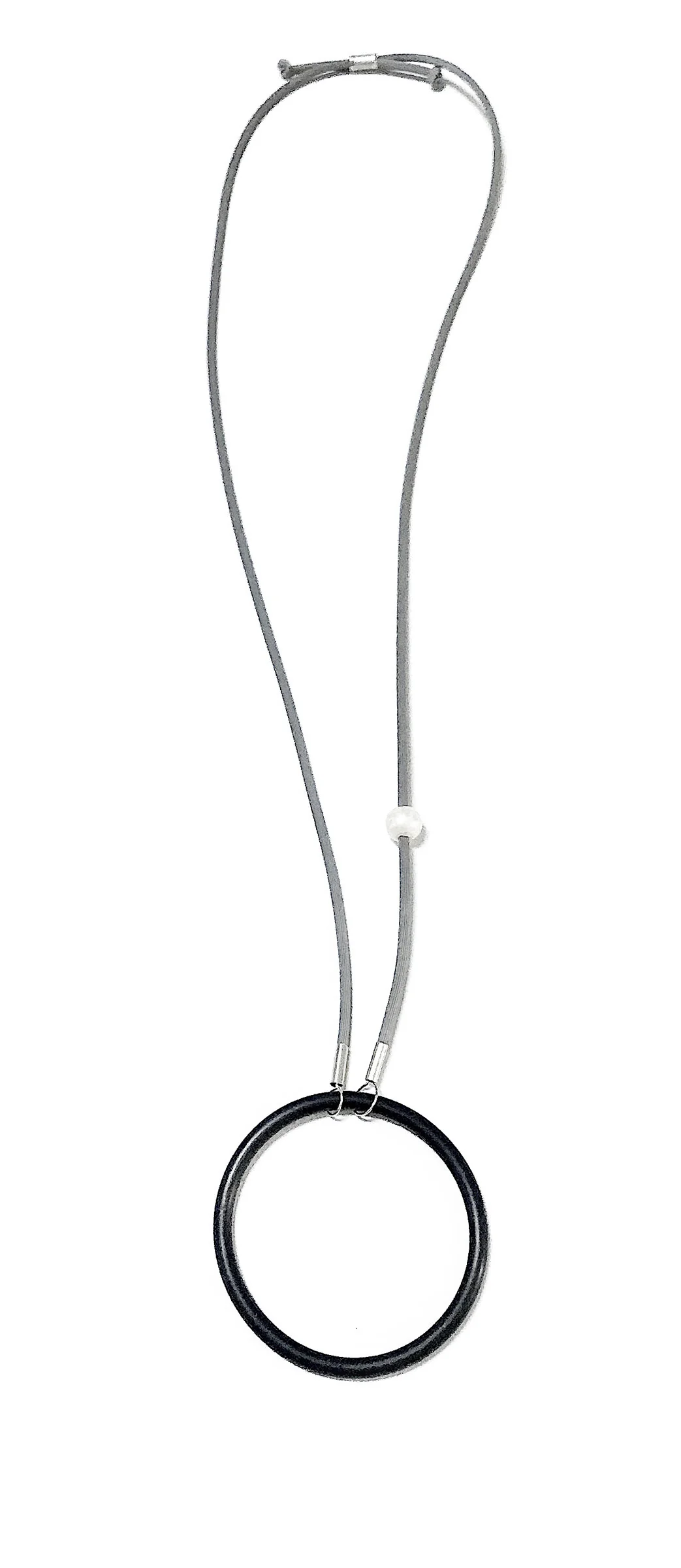 Big Circle and a Shiny Pearl Necklace - Image 2
