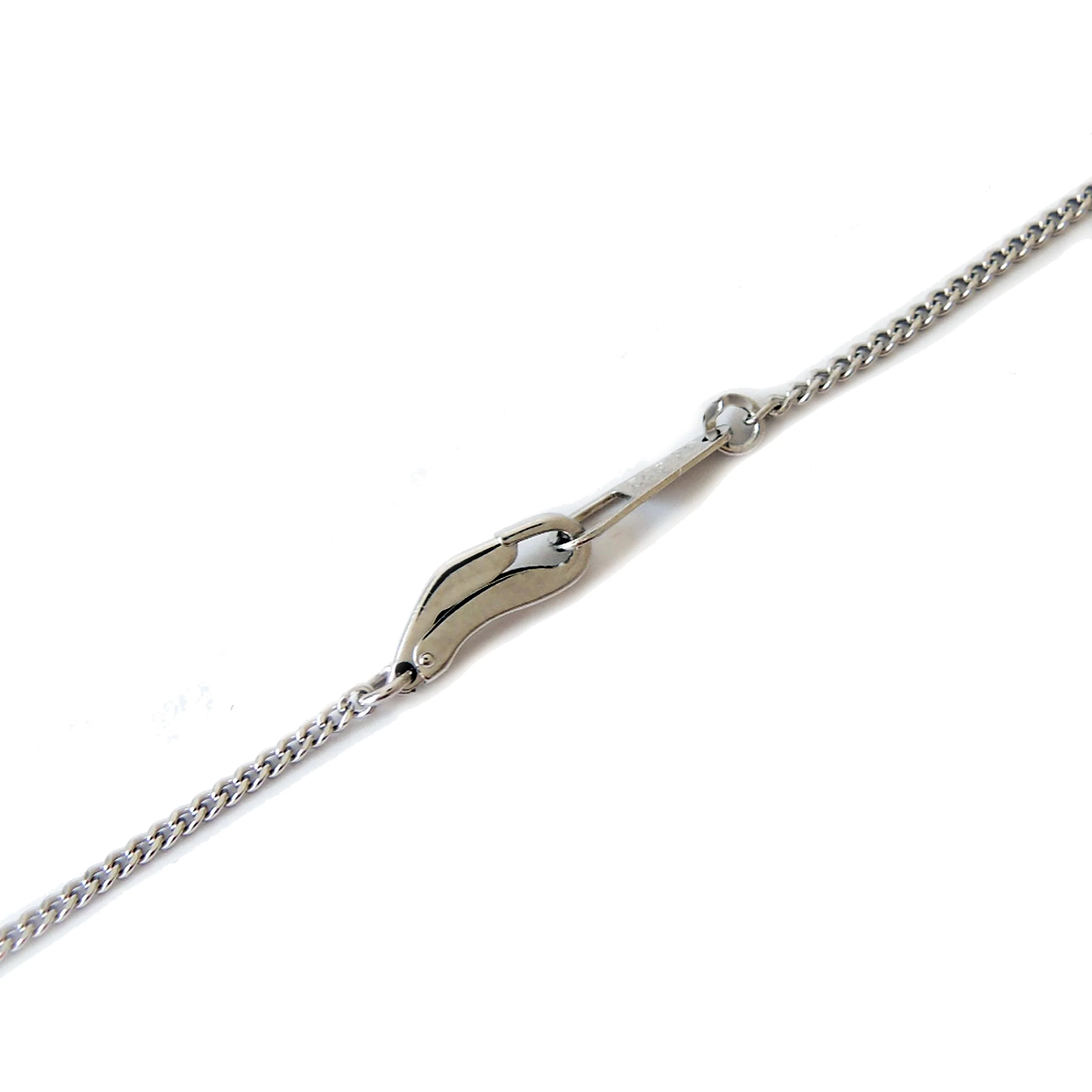Simplicity Double Bezel Solitaire Diamond Pendant - Image 3