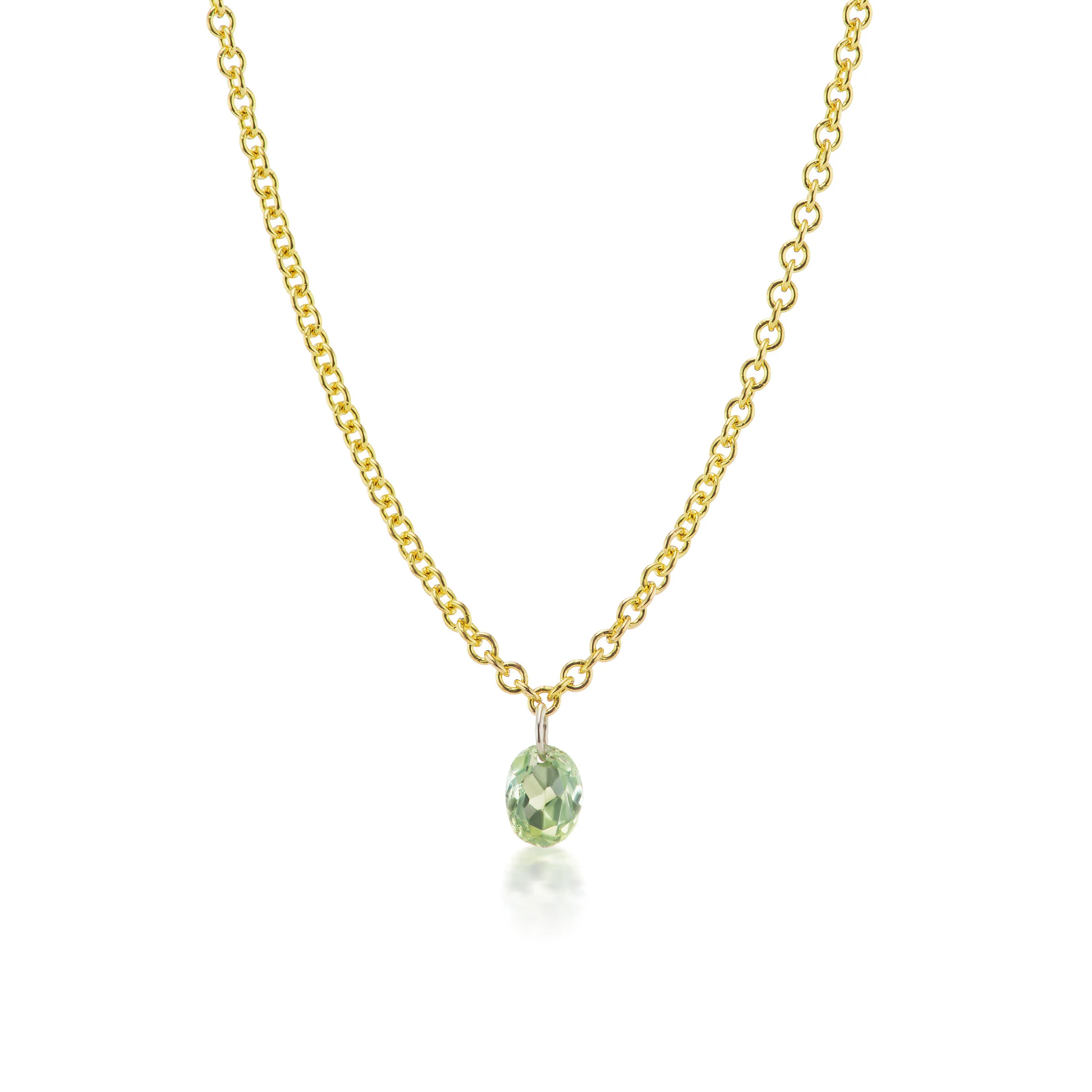 Single Montana Sapphire Necklace