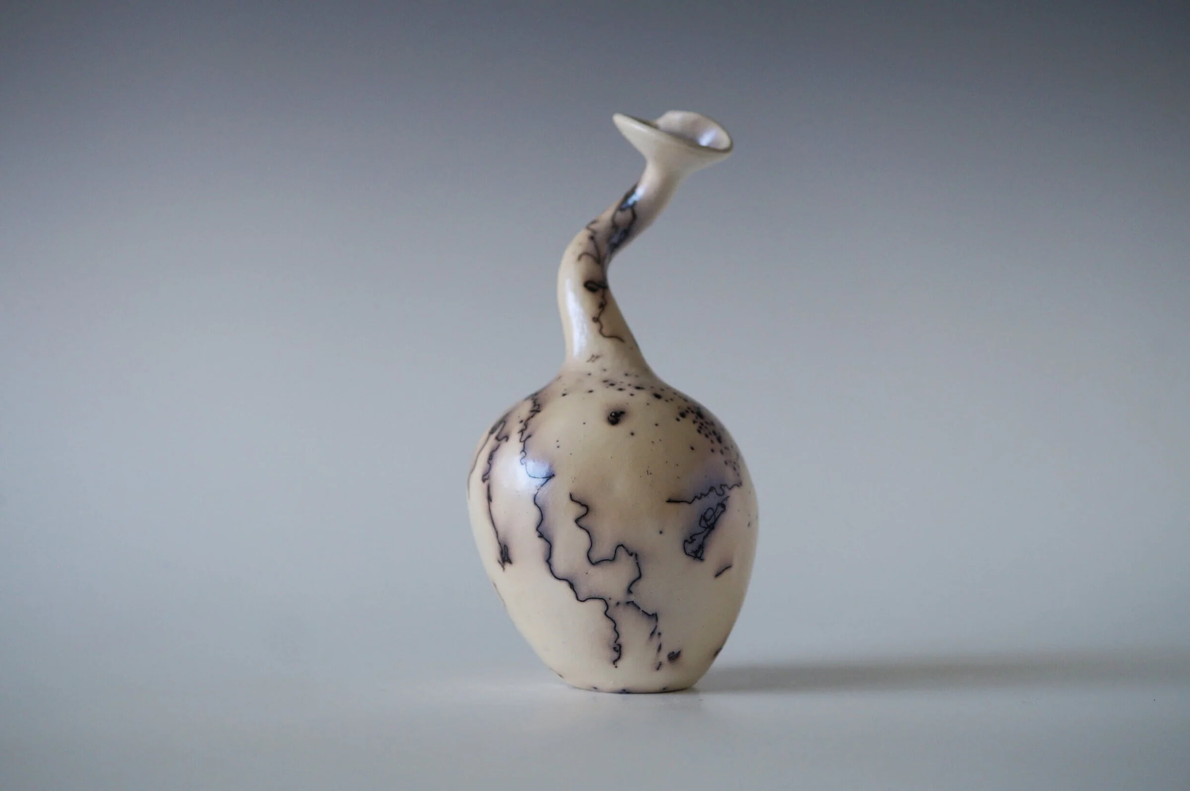 Slumberroot Black Sea Porcelain Vessel - Image 2