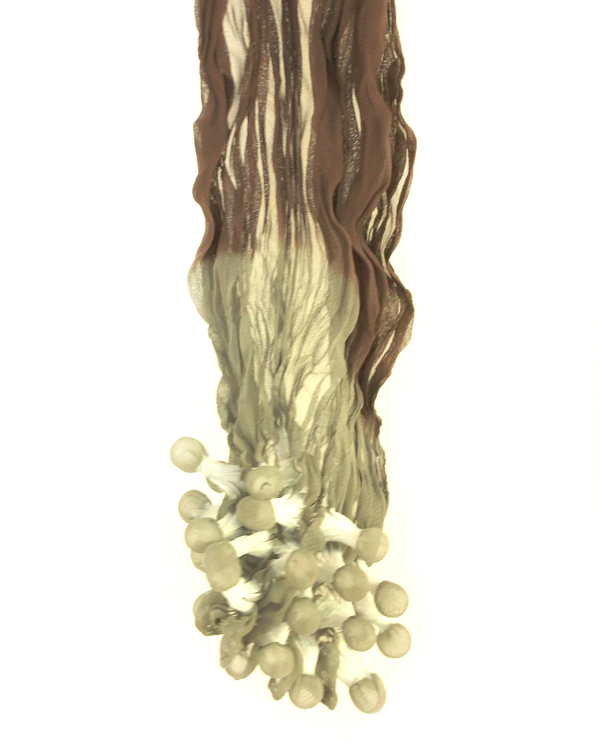 Small Ocean Epidermis Scarf - Cacao/Sage - Image 2