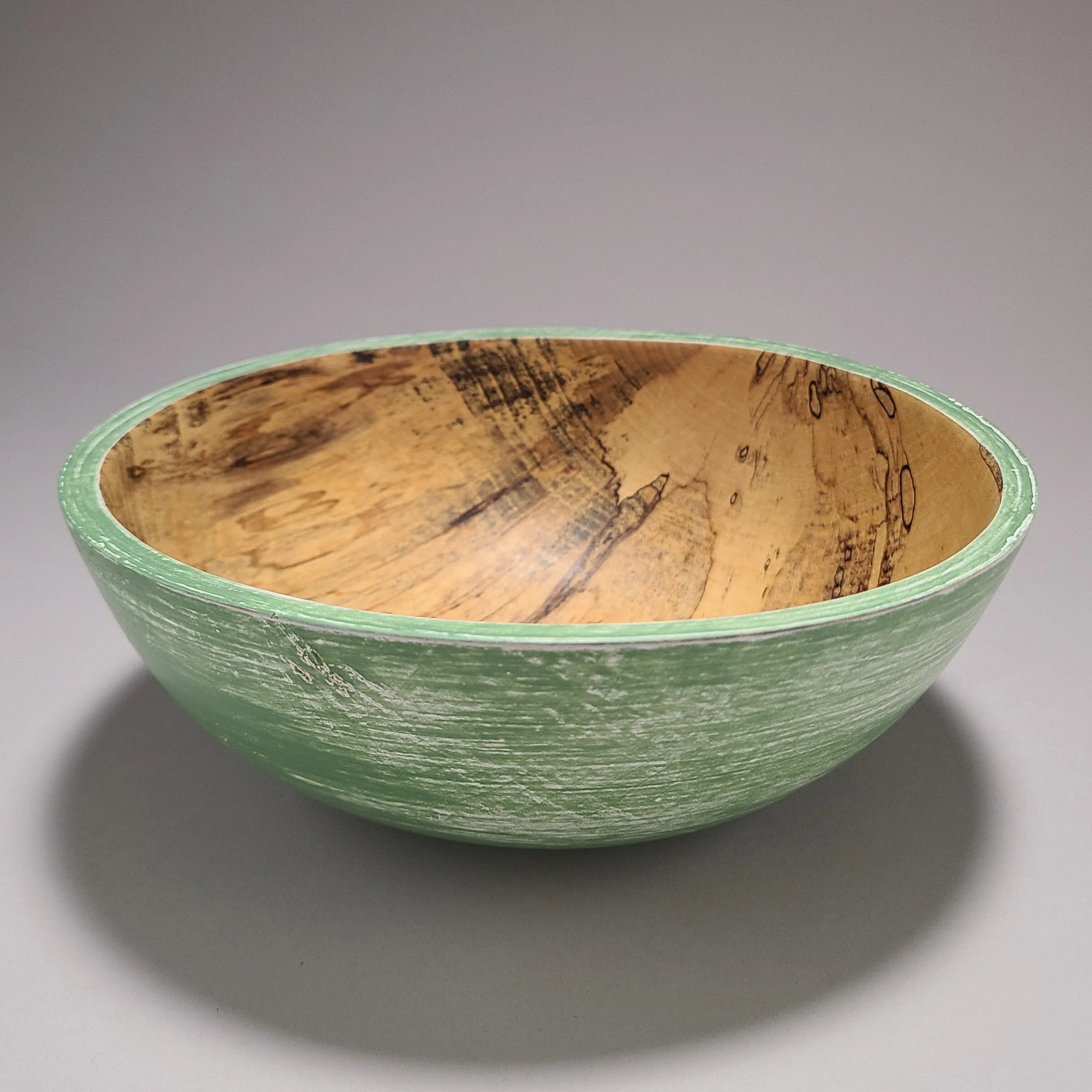 Spalted Green Maple Bowl