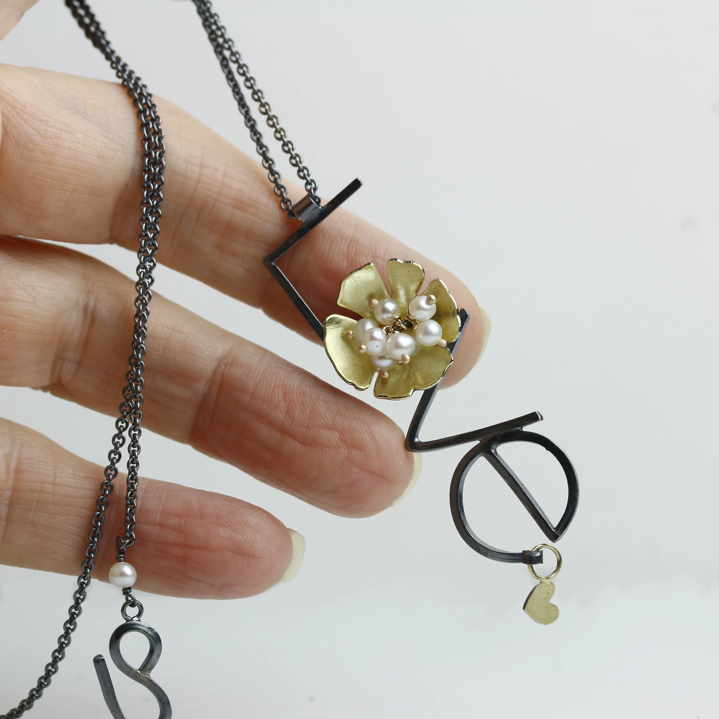 Spell It Out Love Necklace - Image 4