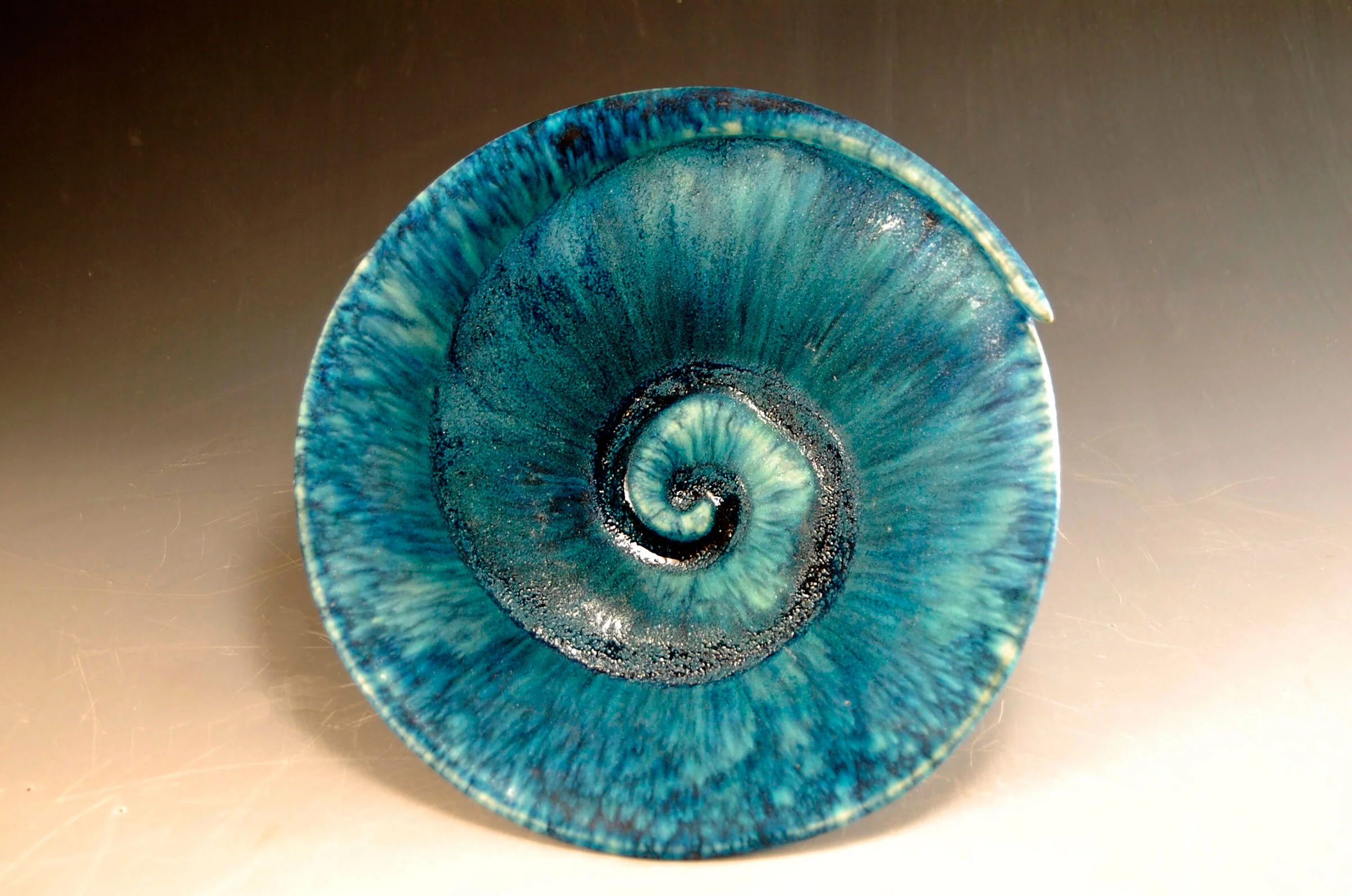 Spiral Bowl - Blue