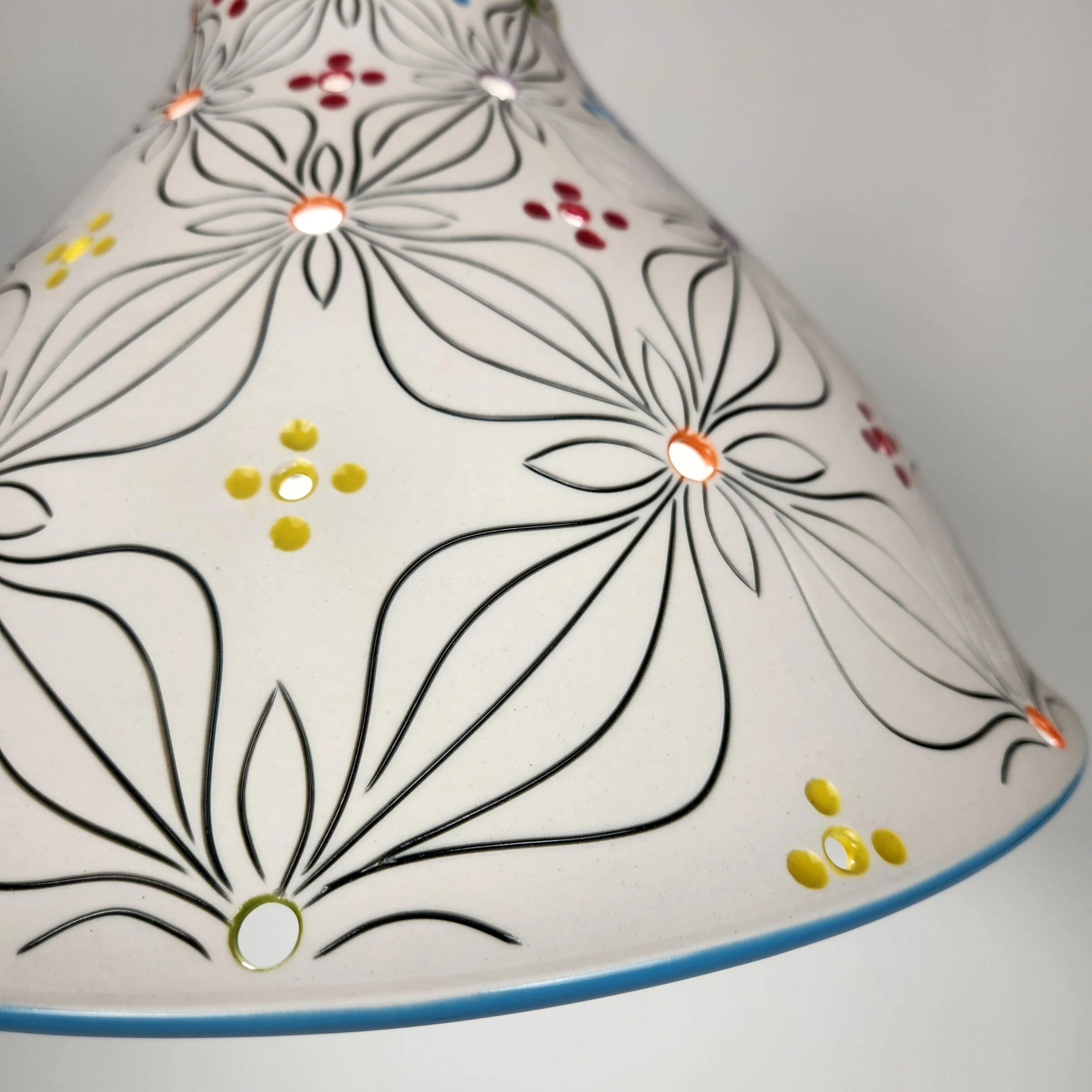 Spring Bloom Porcelain Pendant - Image 3