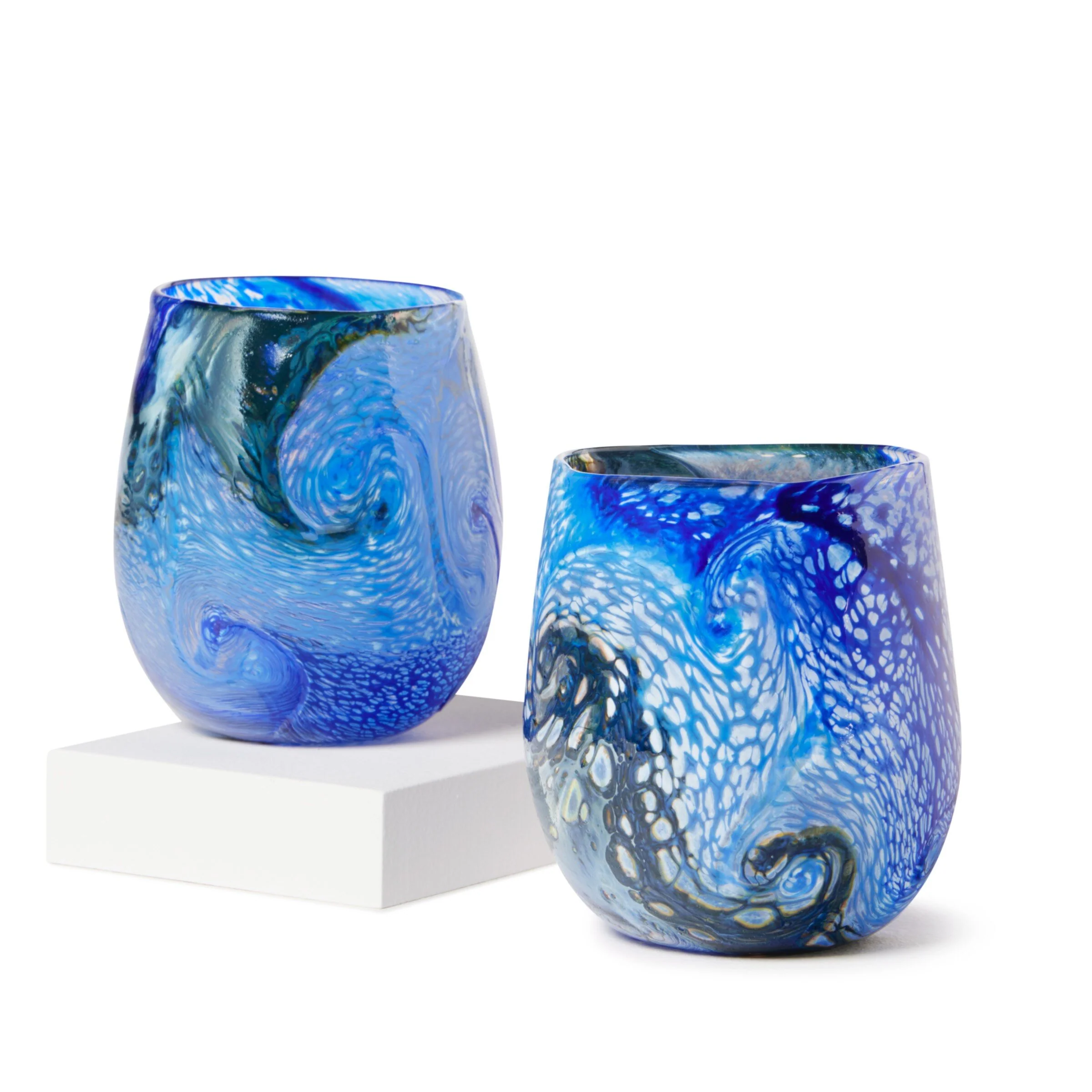 Starry Night Glass - Sky Blue - Image 3