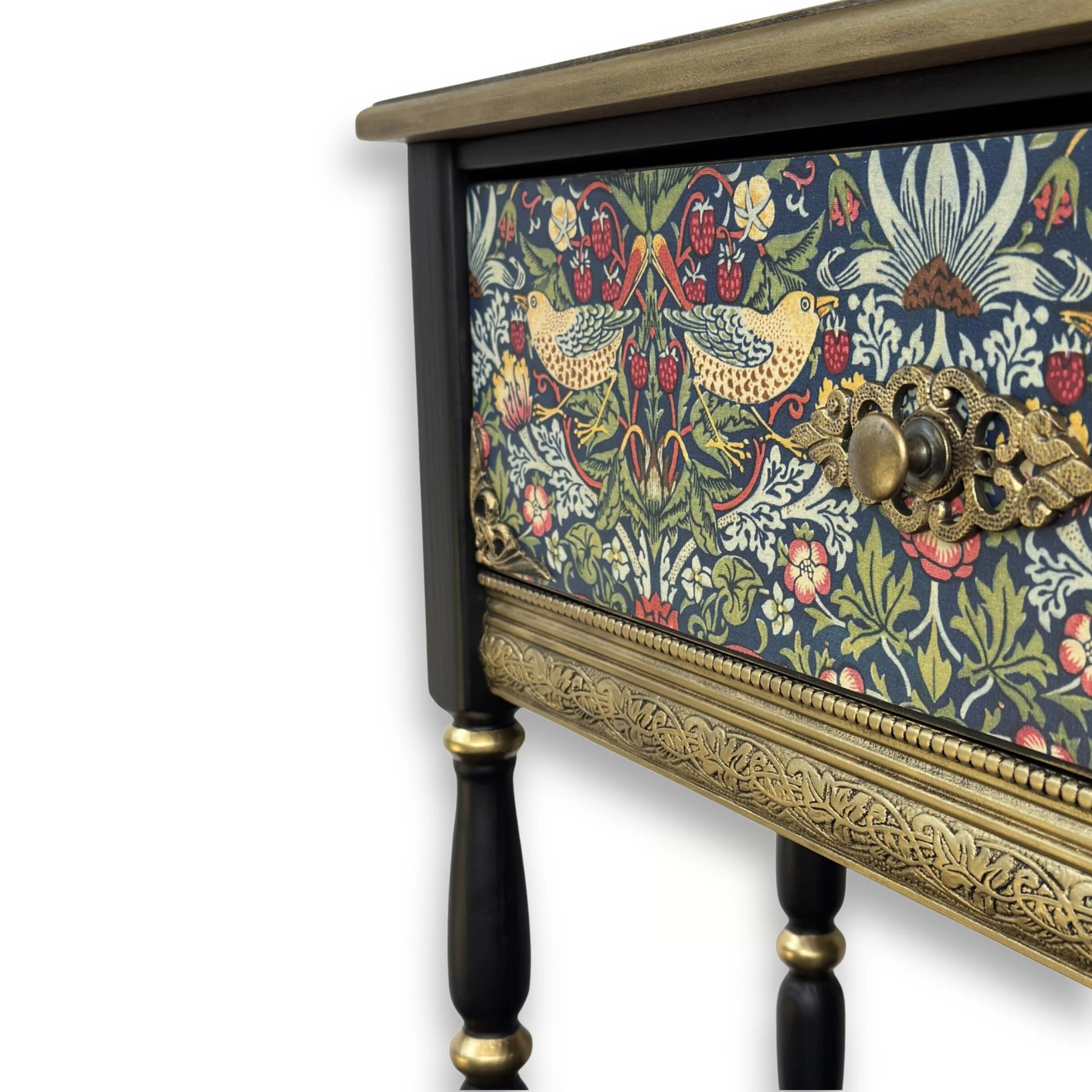 Strawberry Thief Narrow Console table - Image 12