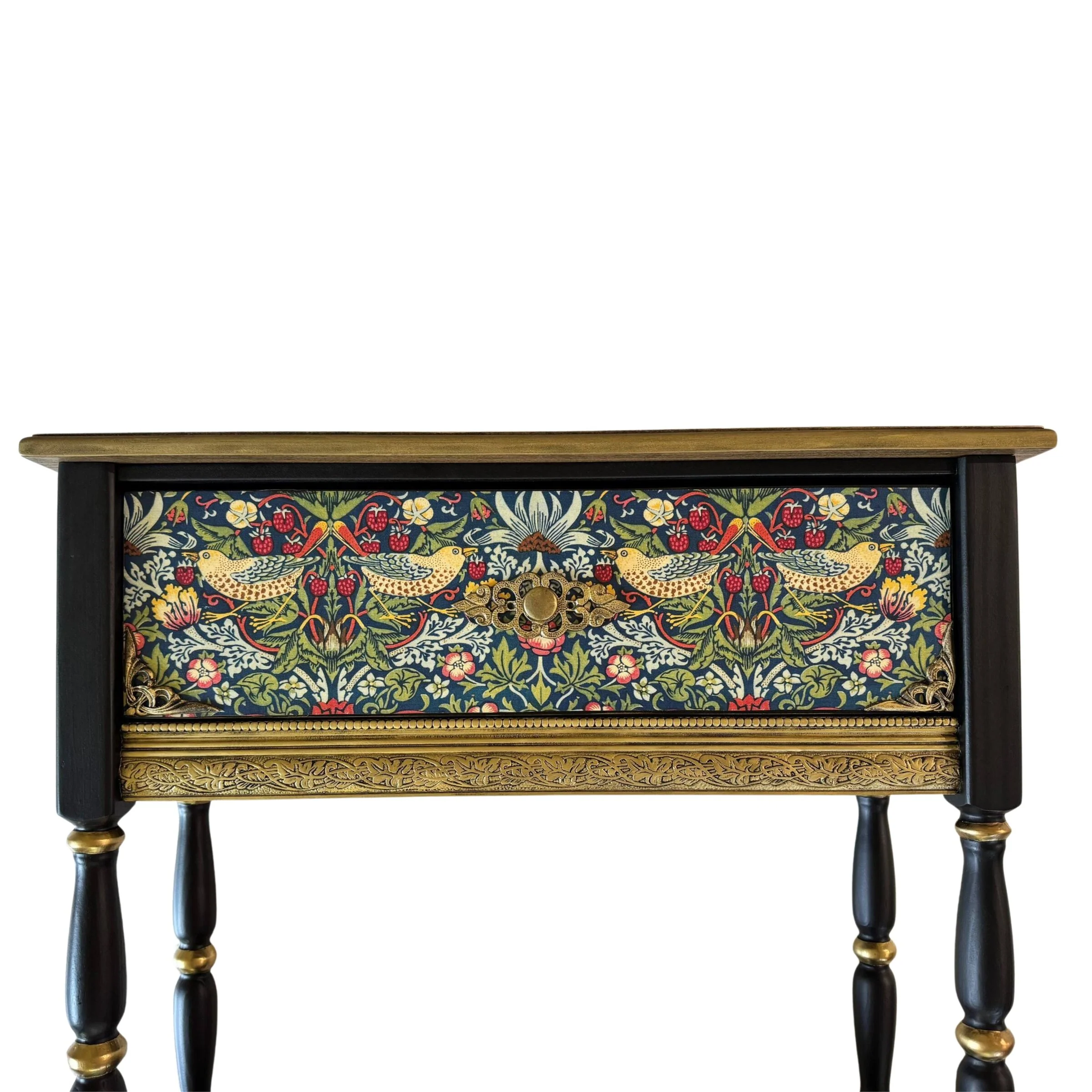 Strawberry Thief Narrow Console table - Image 7