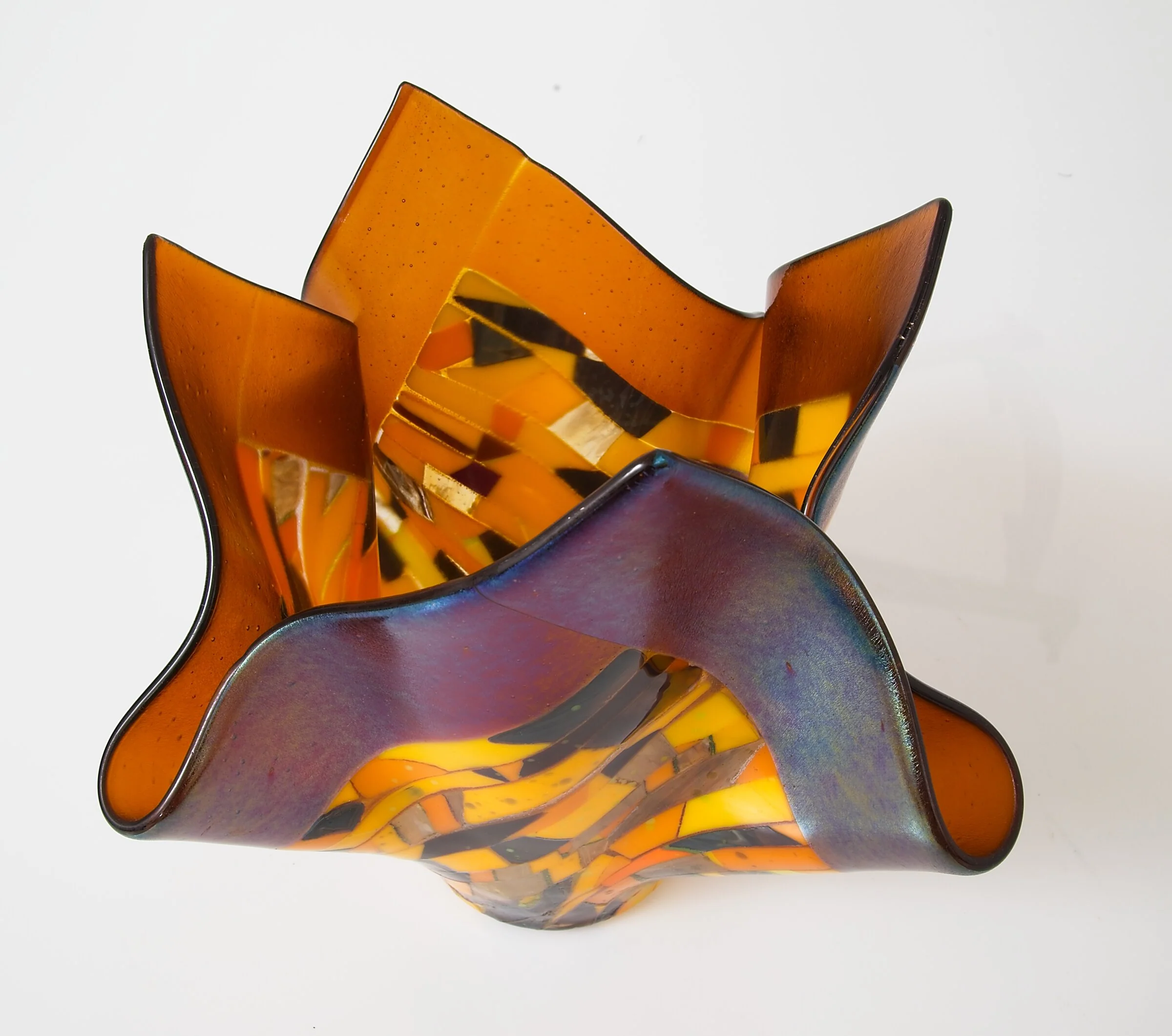 Striped Autumn Vessel - Image 2