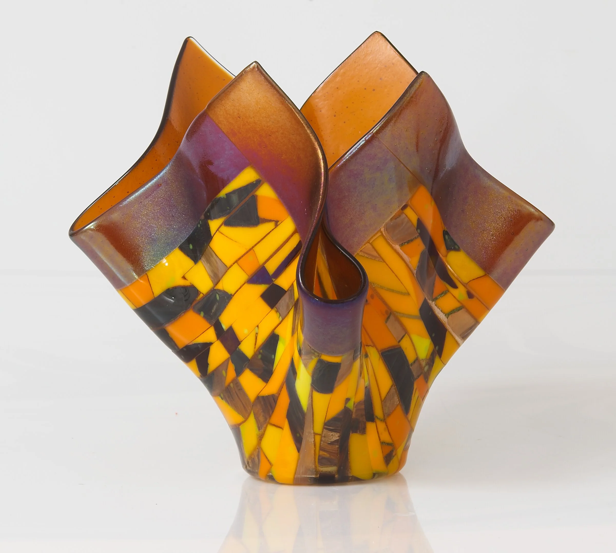Striped Autumn Vessel - Image 8