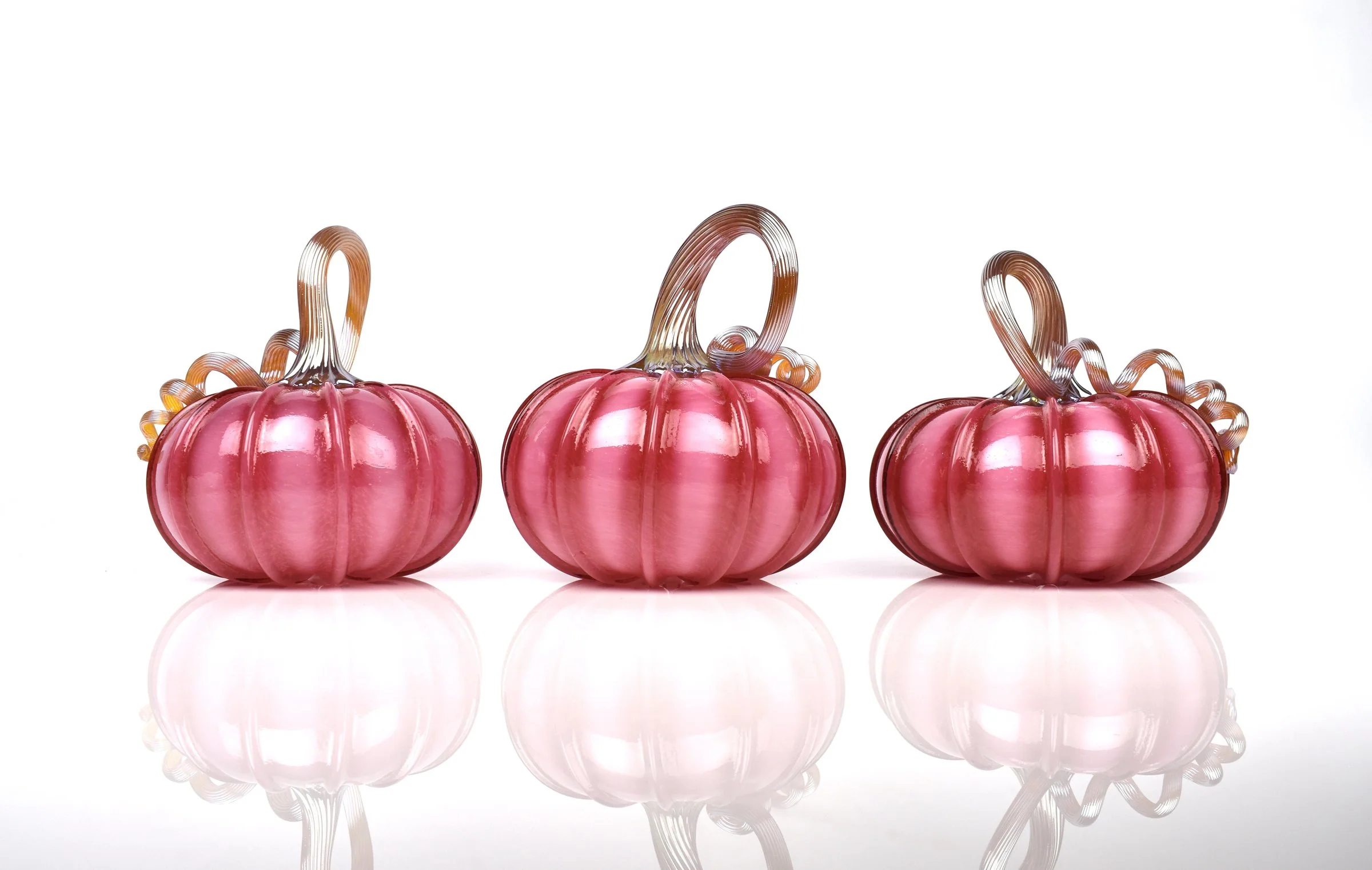 Striped Glass Pumpkins - Image 18