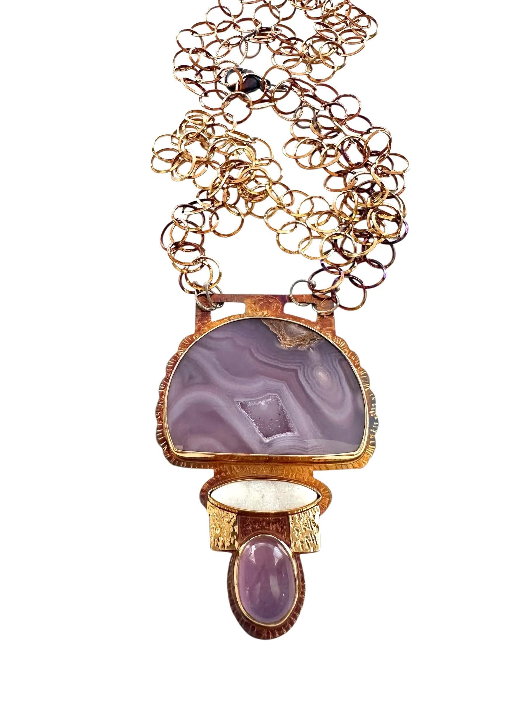 Swirling Mystery Clouds Necklace - Image 2