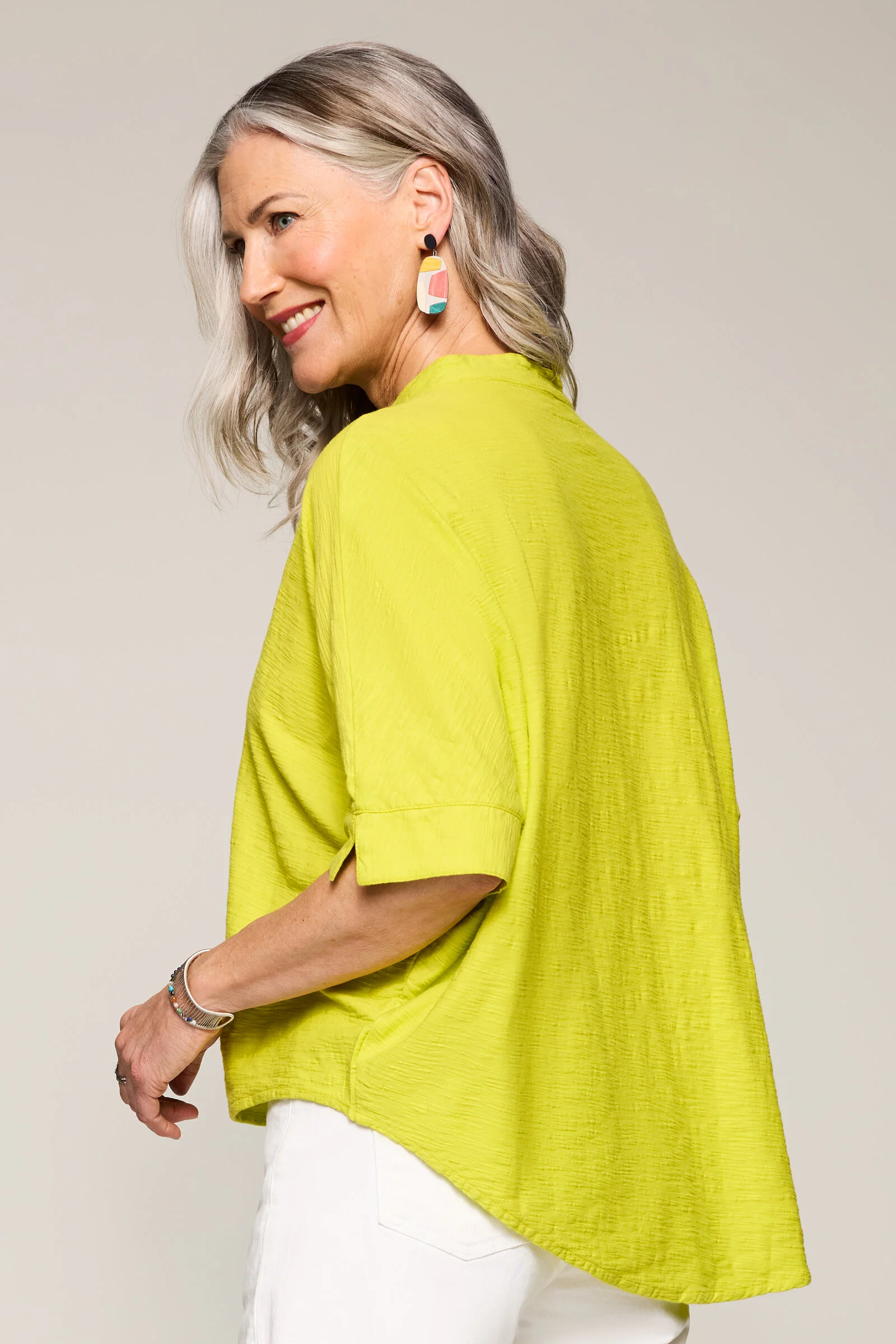 Sylvia Top - Lime Punch - Image 3