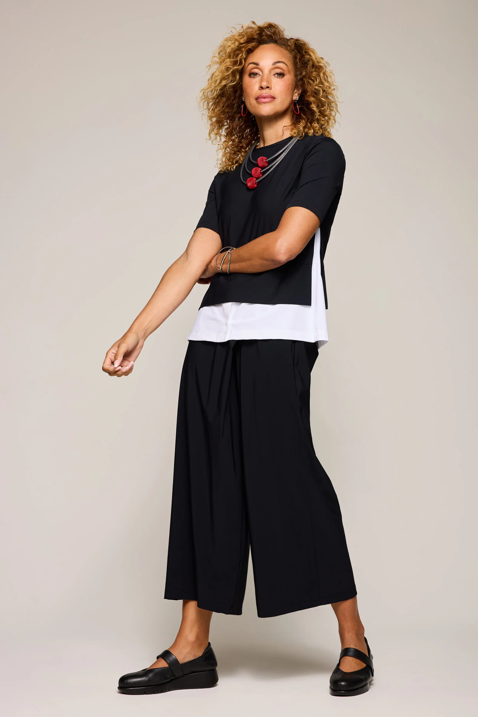 Techno Wrapfront Pant - Black - Image 4