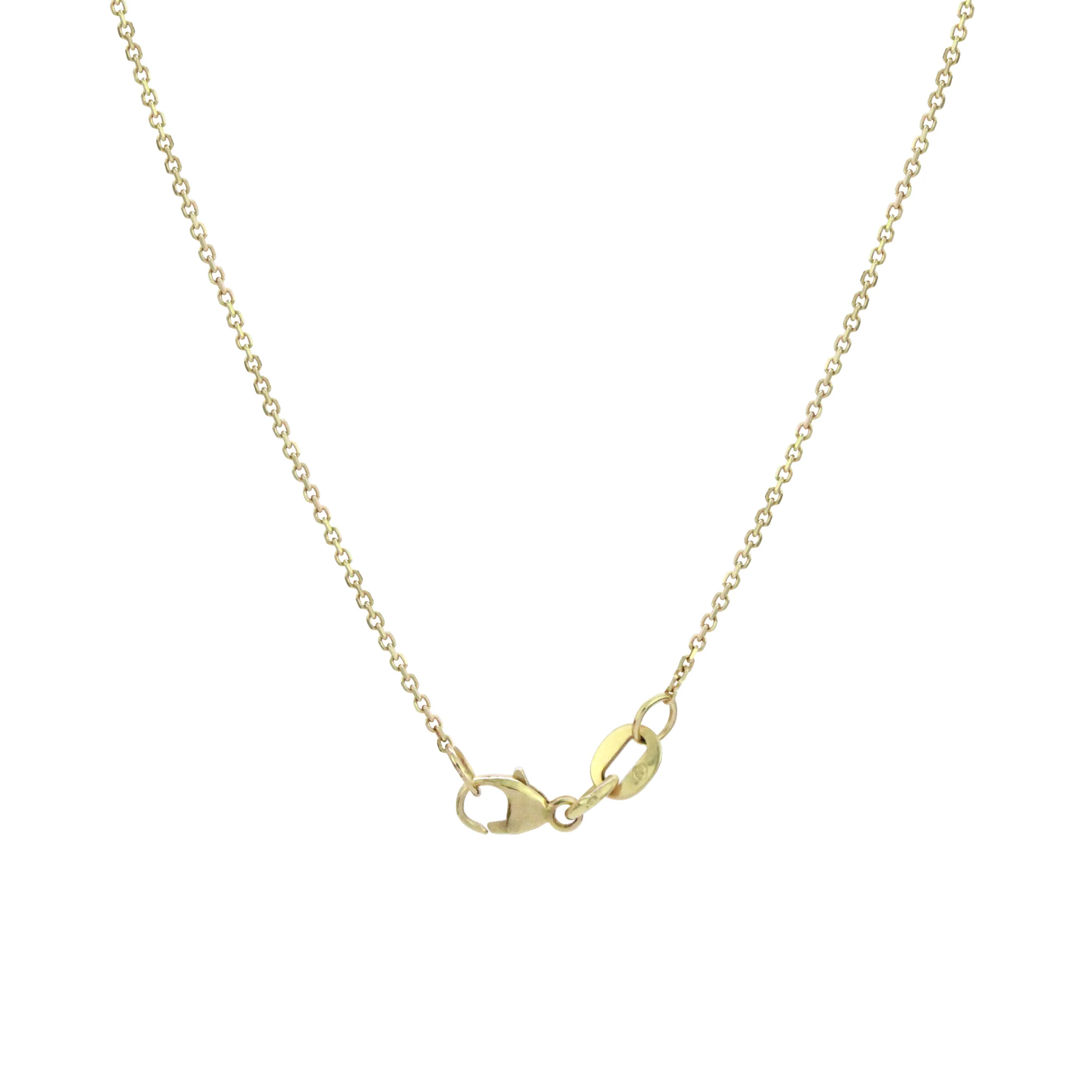 Textured Crescent Moon Necklace - Image 2