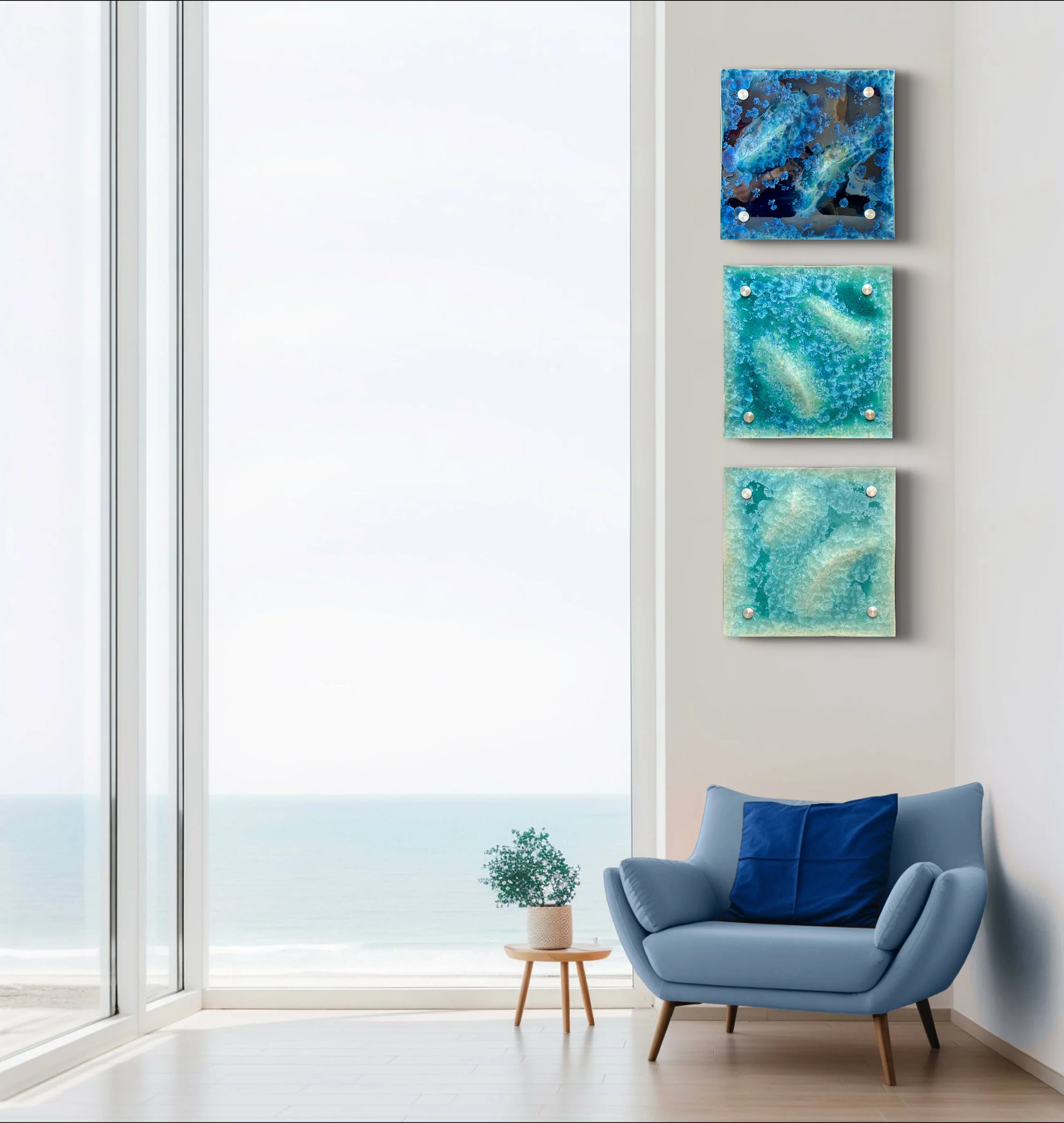 The Color of Water Wall Trio - Image 2