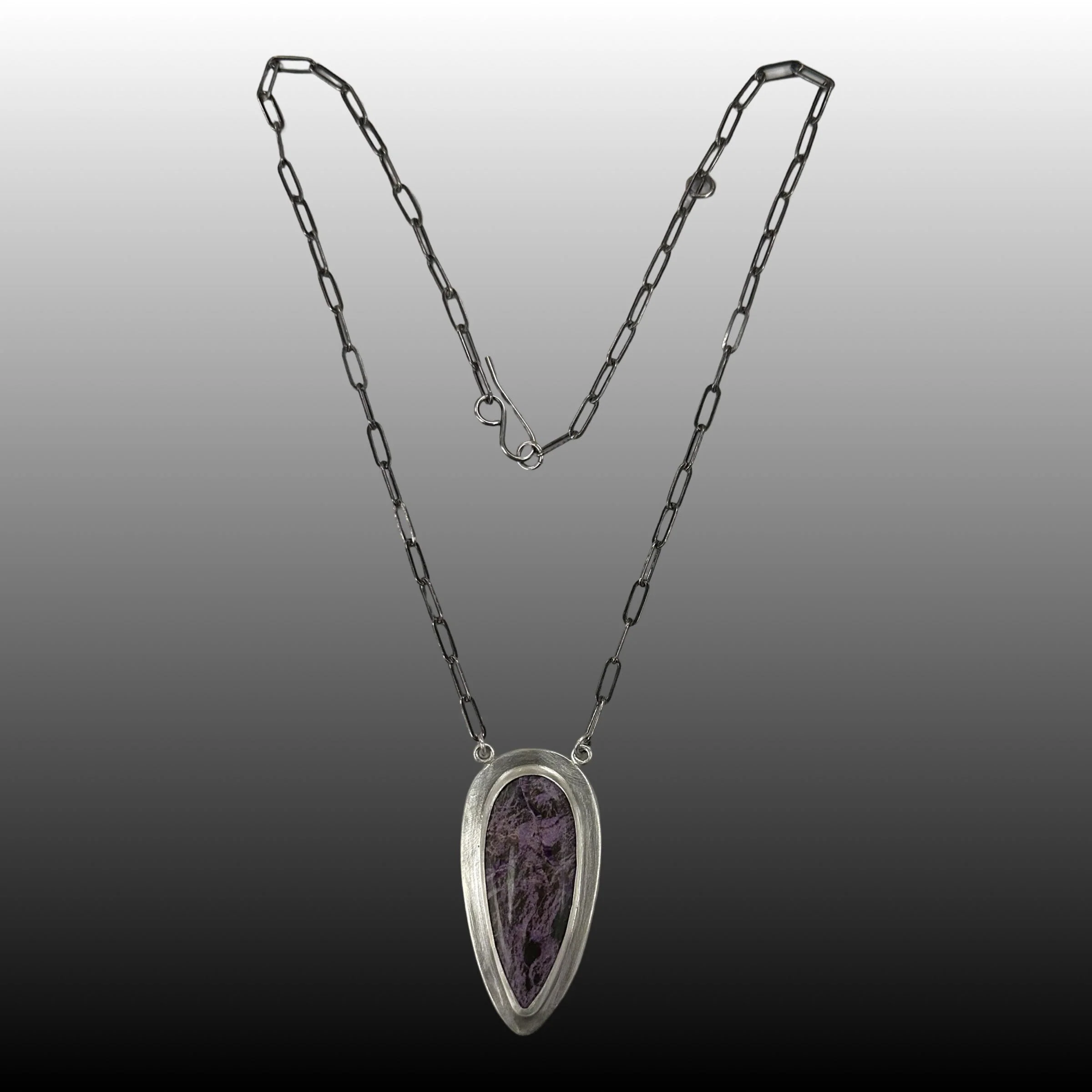 The Days Were Long But the Nights Were Purple Necklace - Image 2