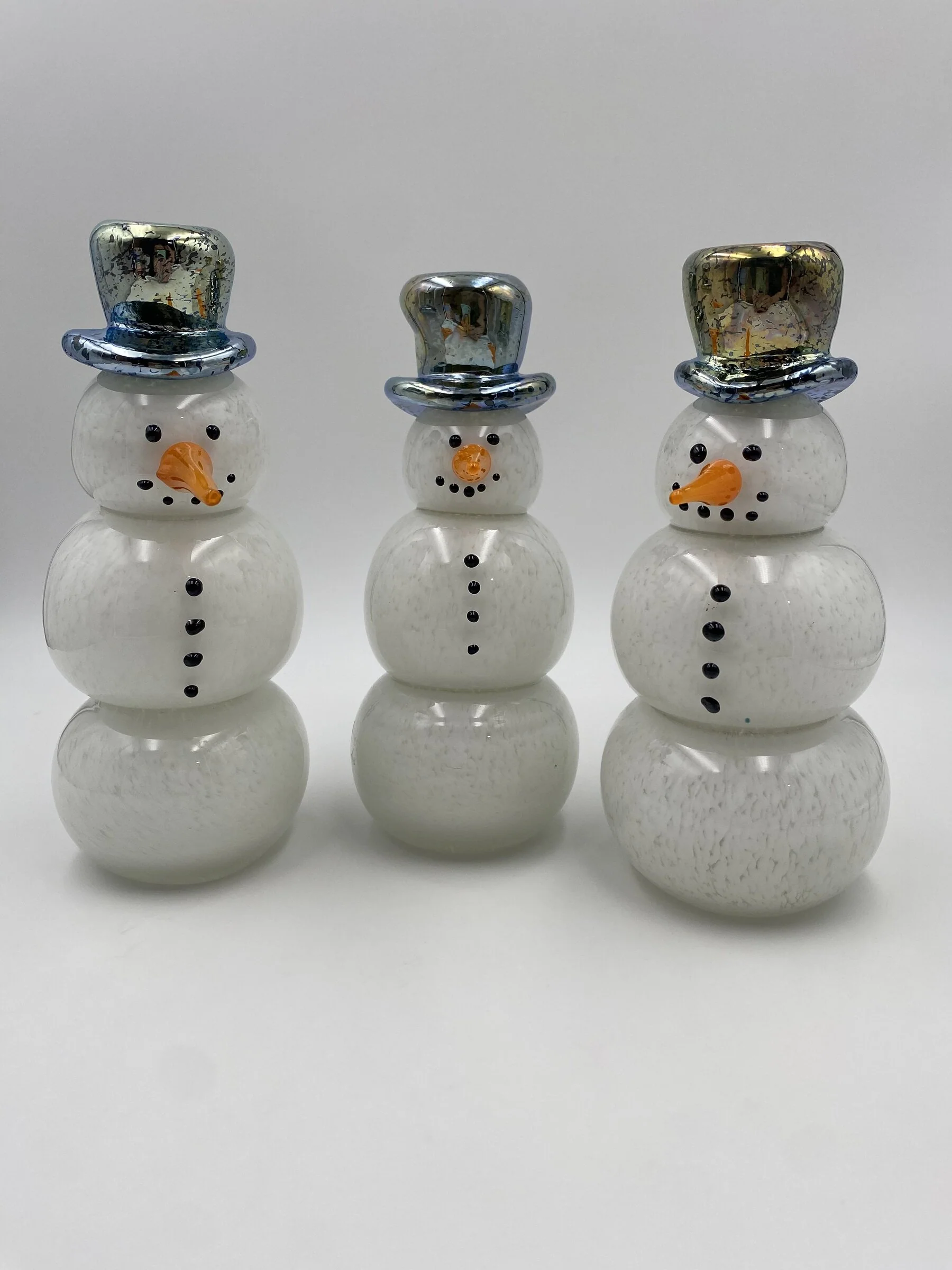 Top Hat Snowman Lamp - Image 2