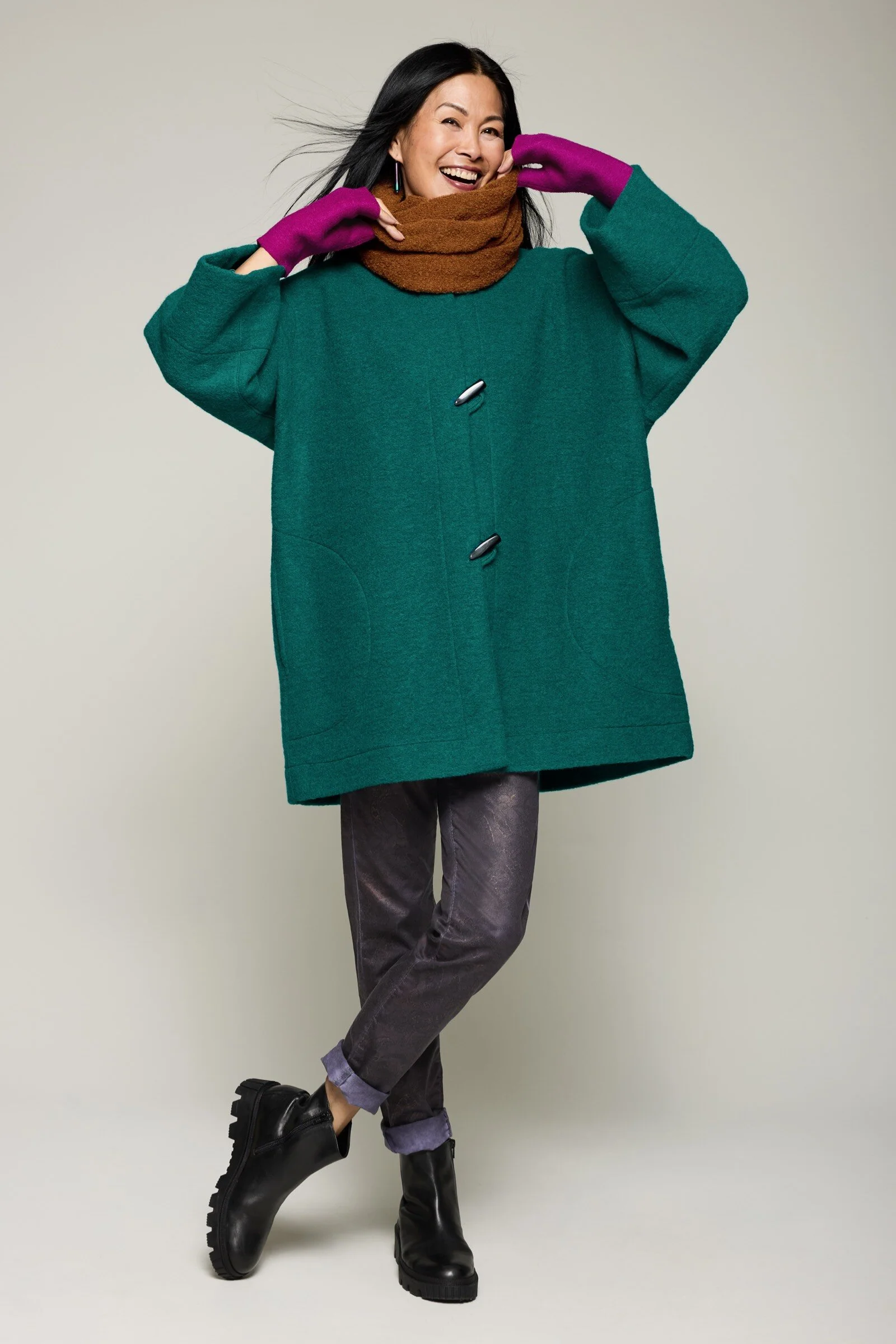Travel Jacket - Teal - Image 2