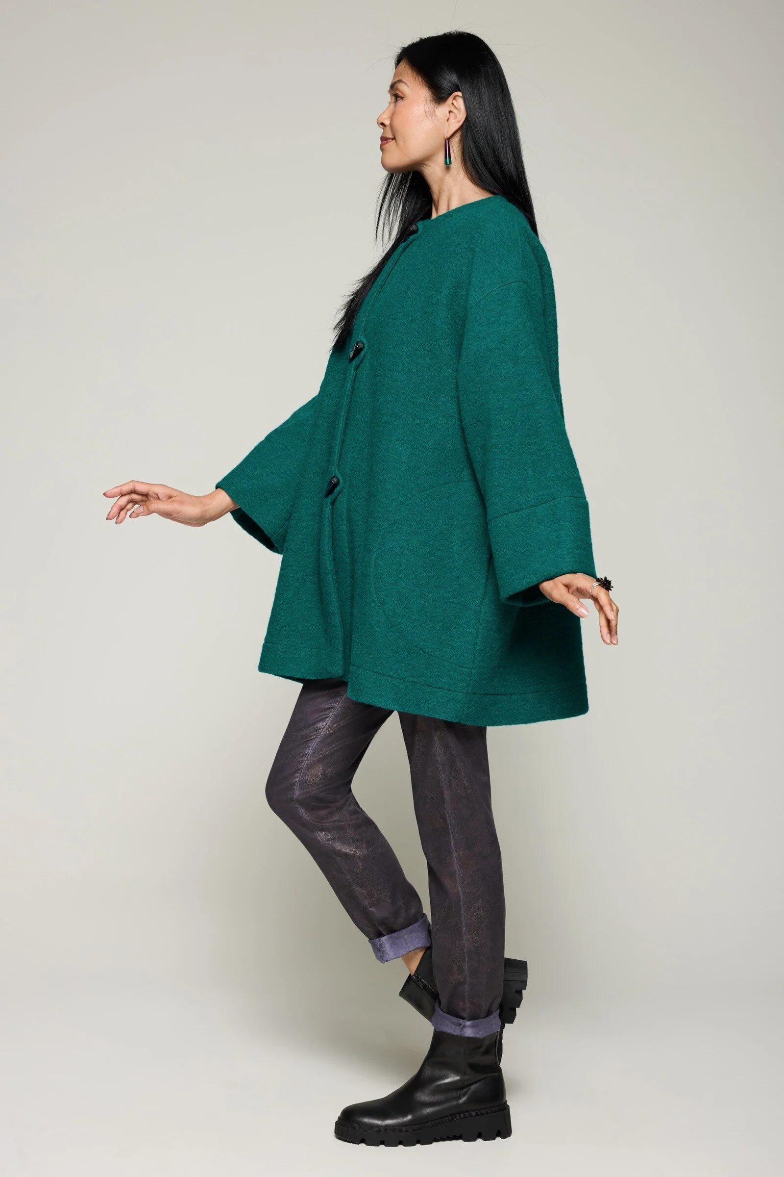 Travel Jacket - Teal - Image 6