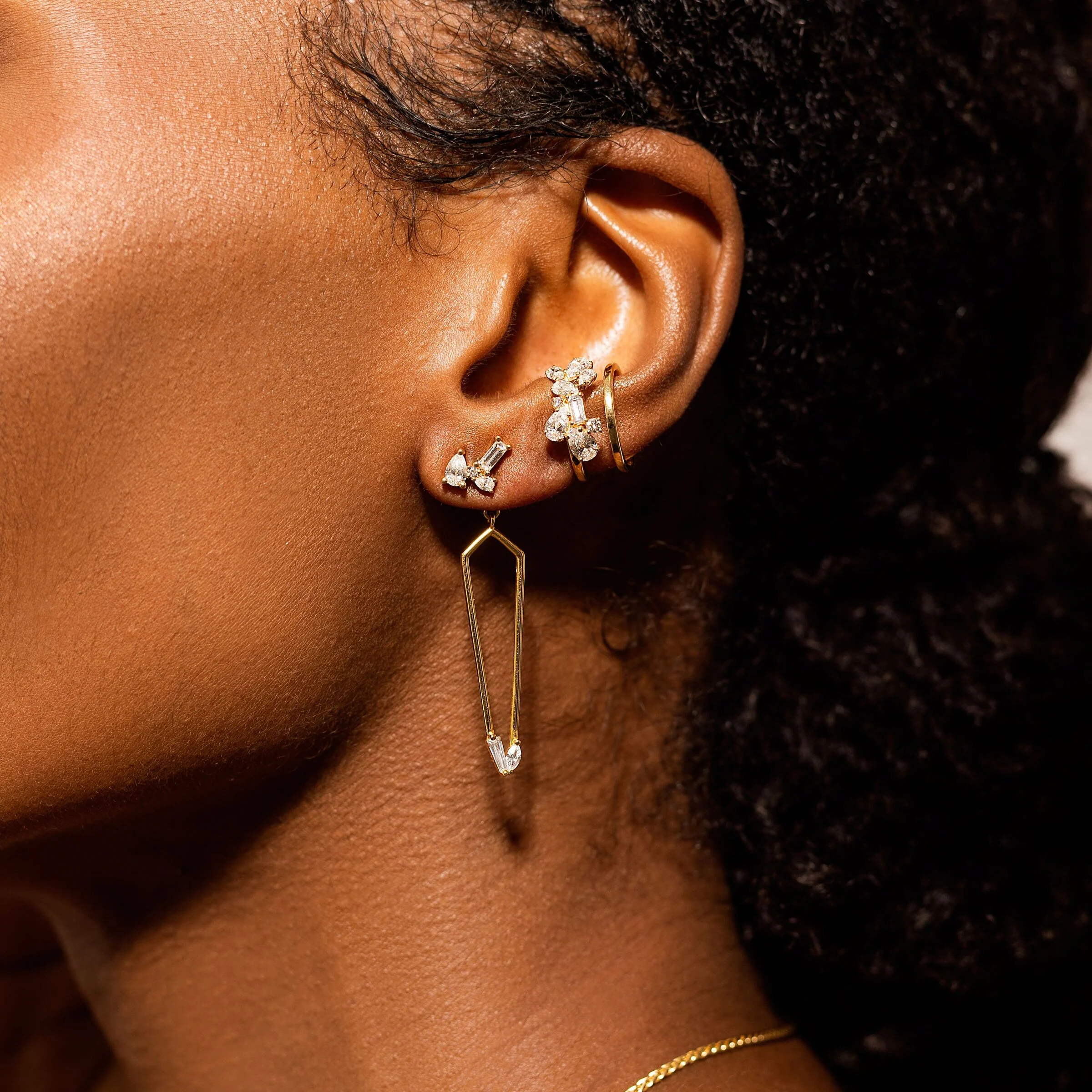 Trellis Ear Cuff - Image 2