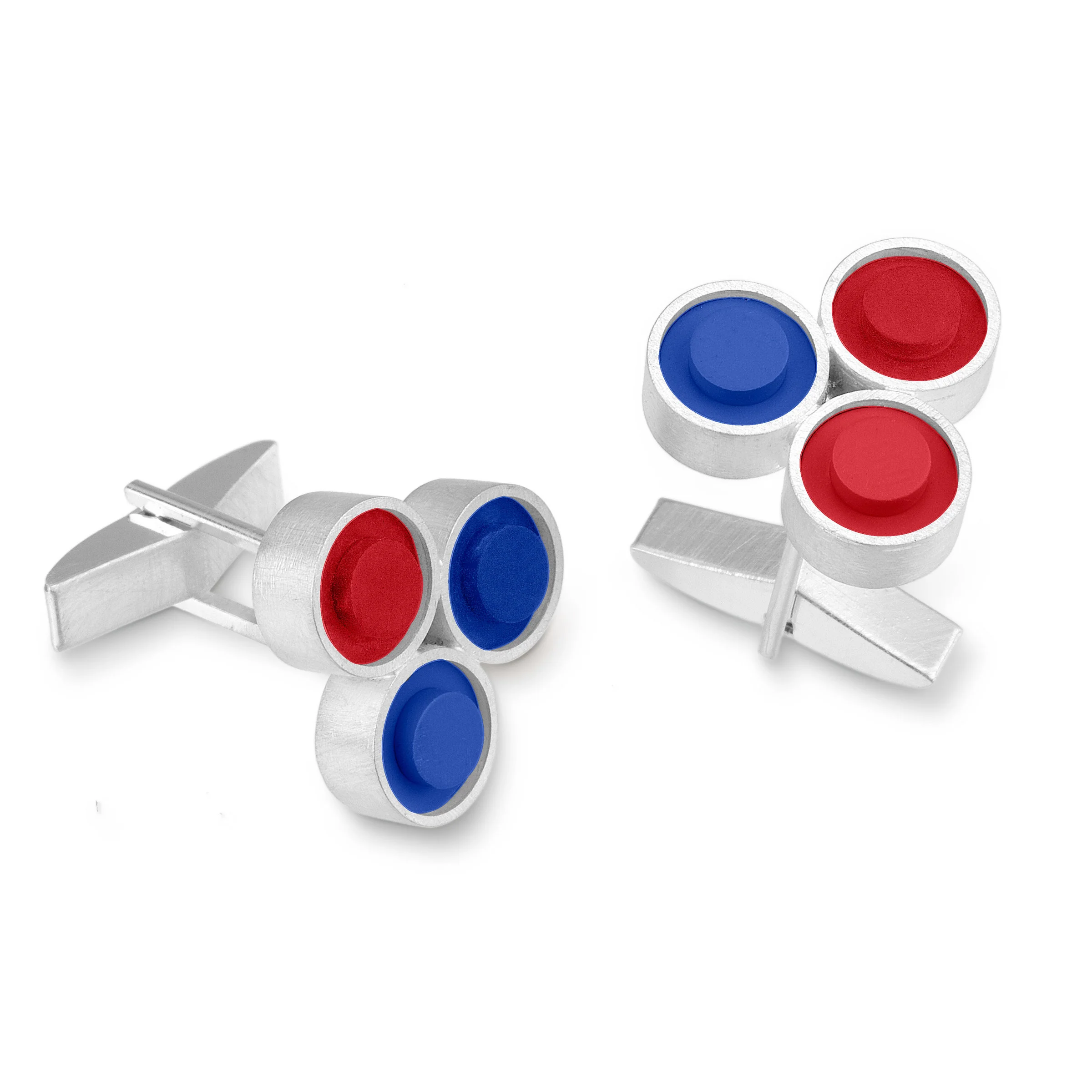 Trio Cuff Links - Cherry and Snow Cone