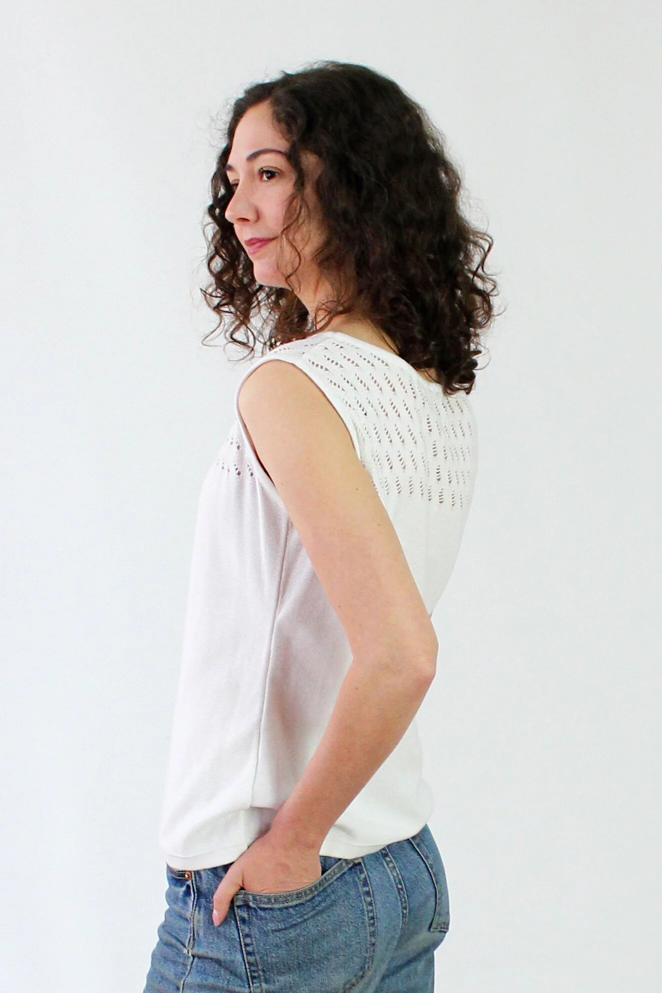 Turitella Tank - White - Image 2