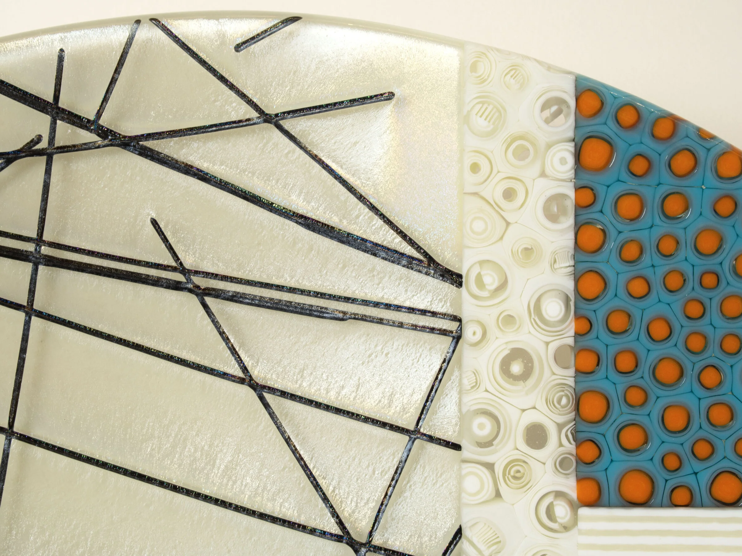 Turquoise Tangerine Wall Bowl - Image 6