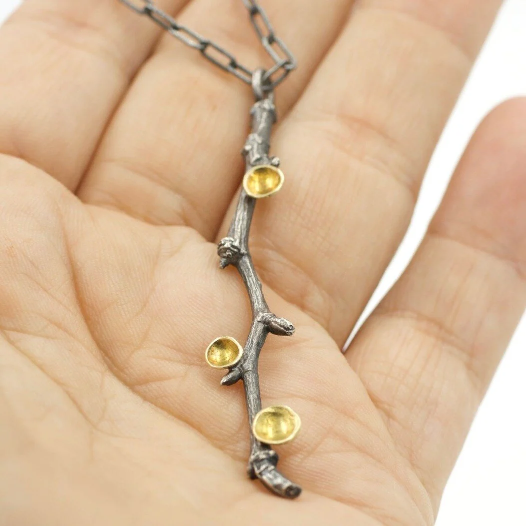 Twig Branch Necklace - Image 2