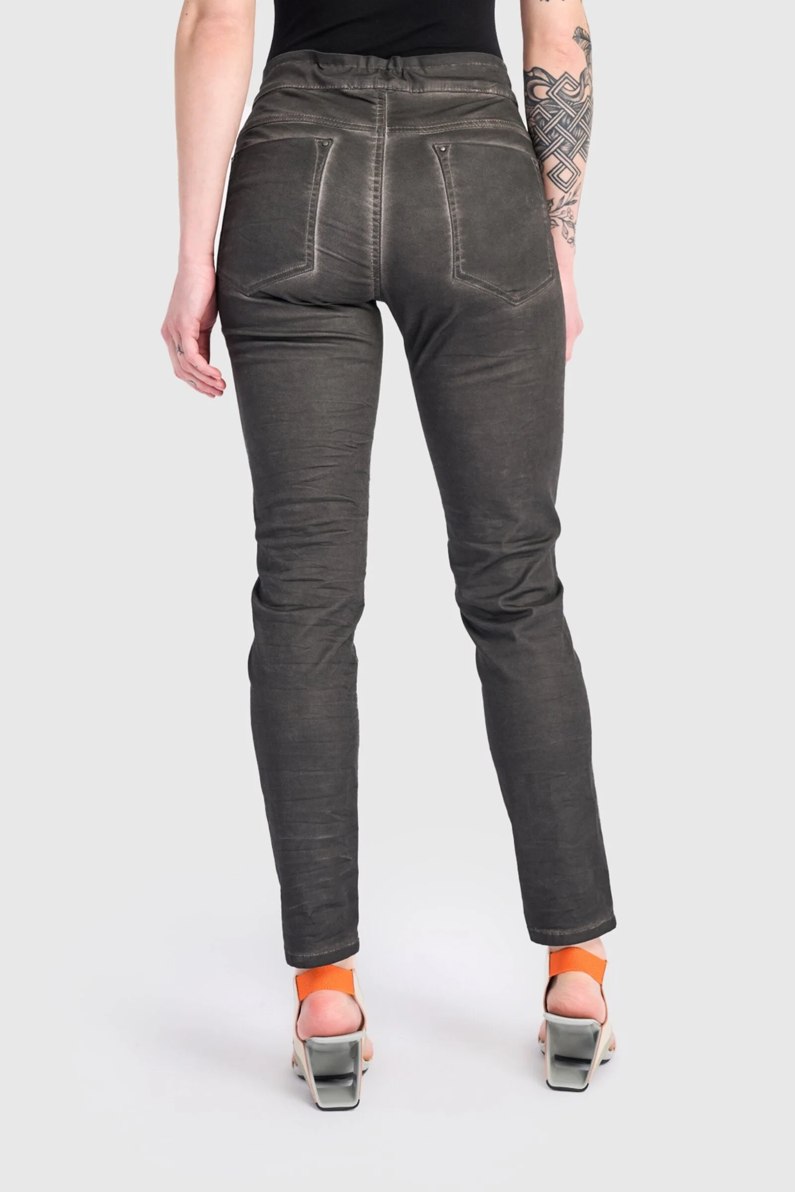 Ventura Drawstring Pant - Washed Steel - Image 3