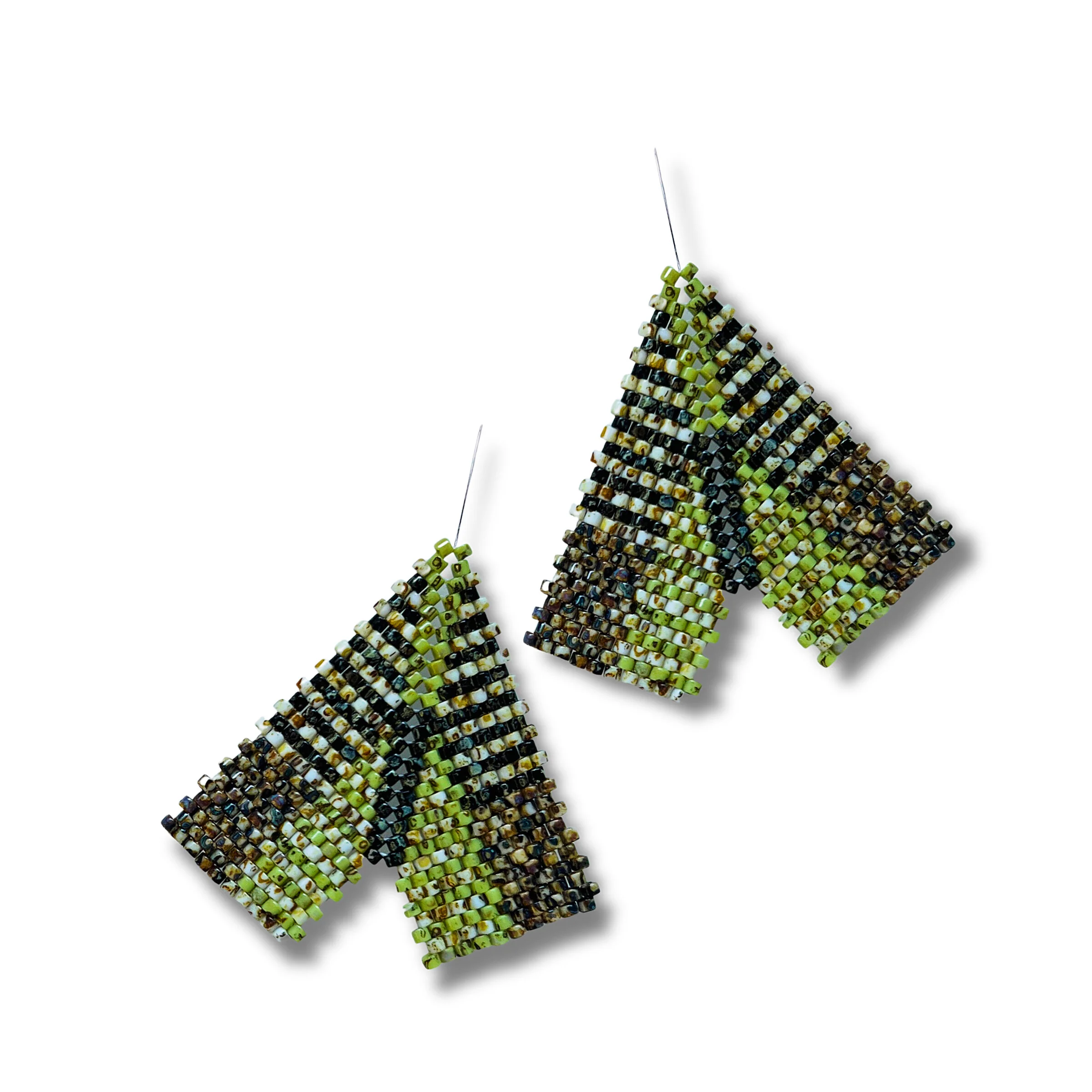 Earth Tone Picasso Earrings