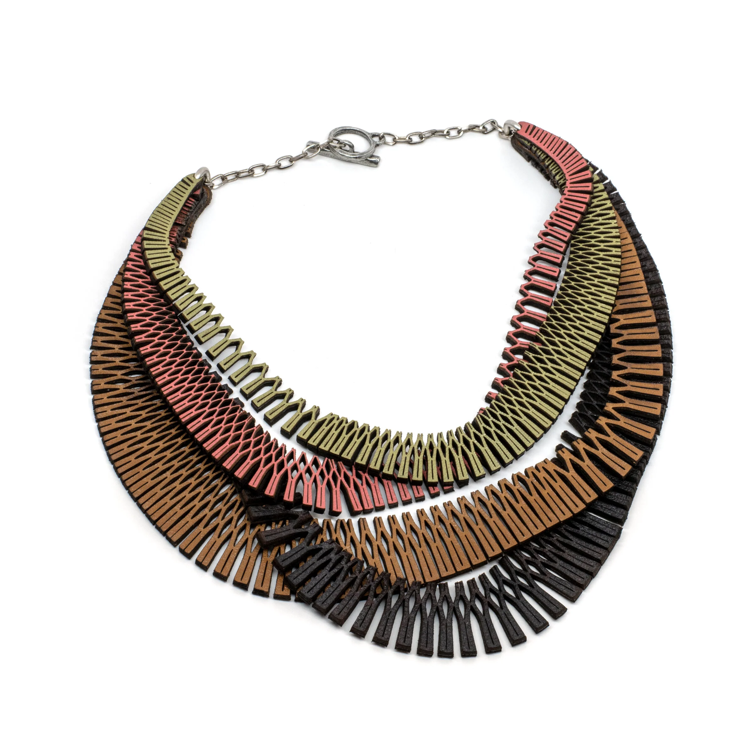 VLA Chains Wrap Necklace - Spice Blend