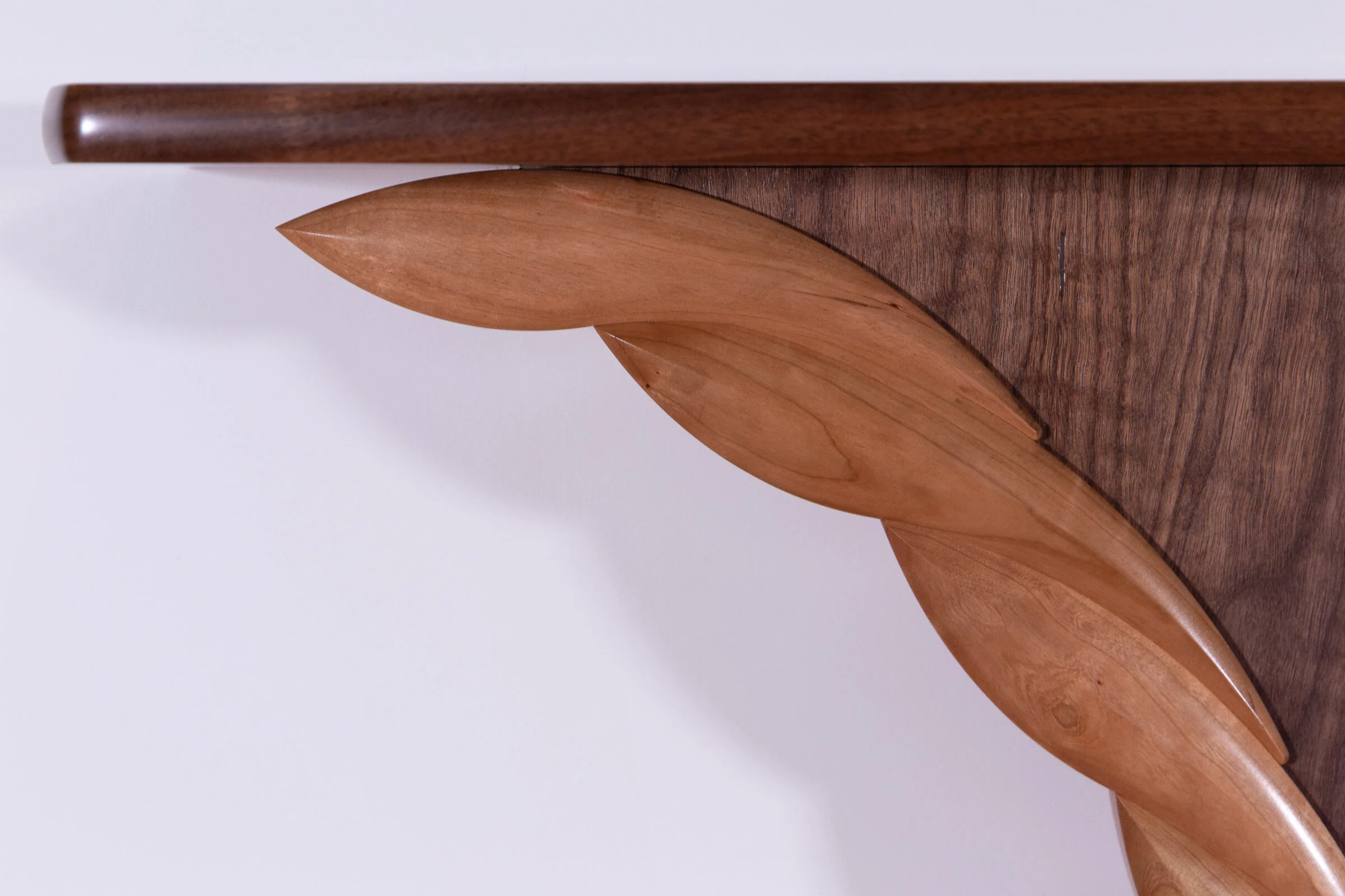 Walnut Wings Hall Table - Image 4