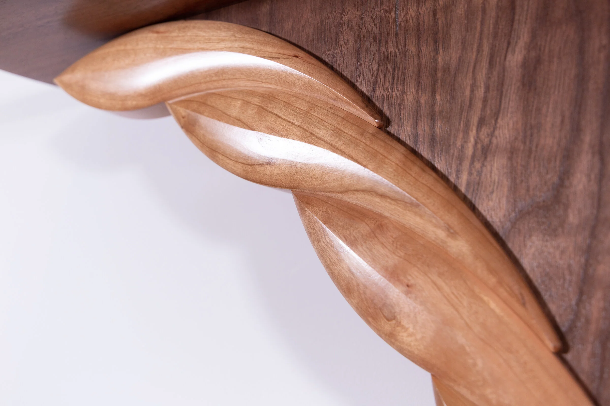 Walnut Wings Hall Table - Image 5