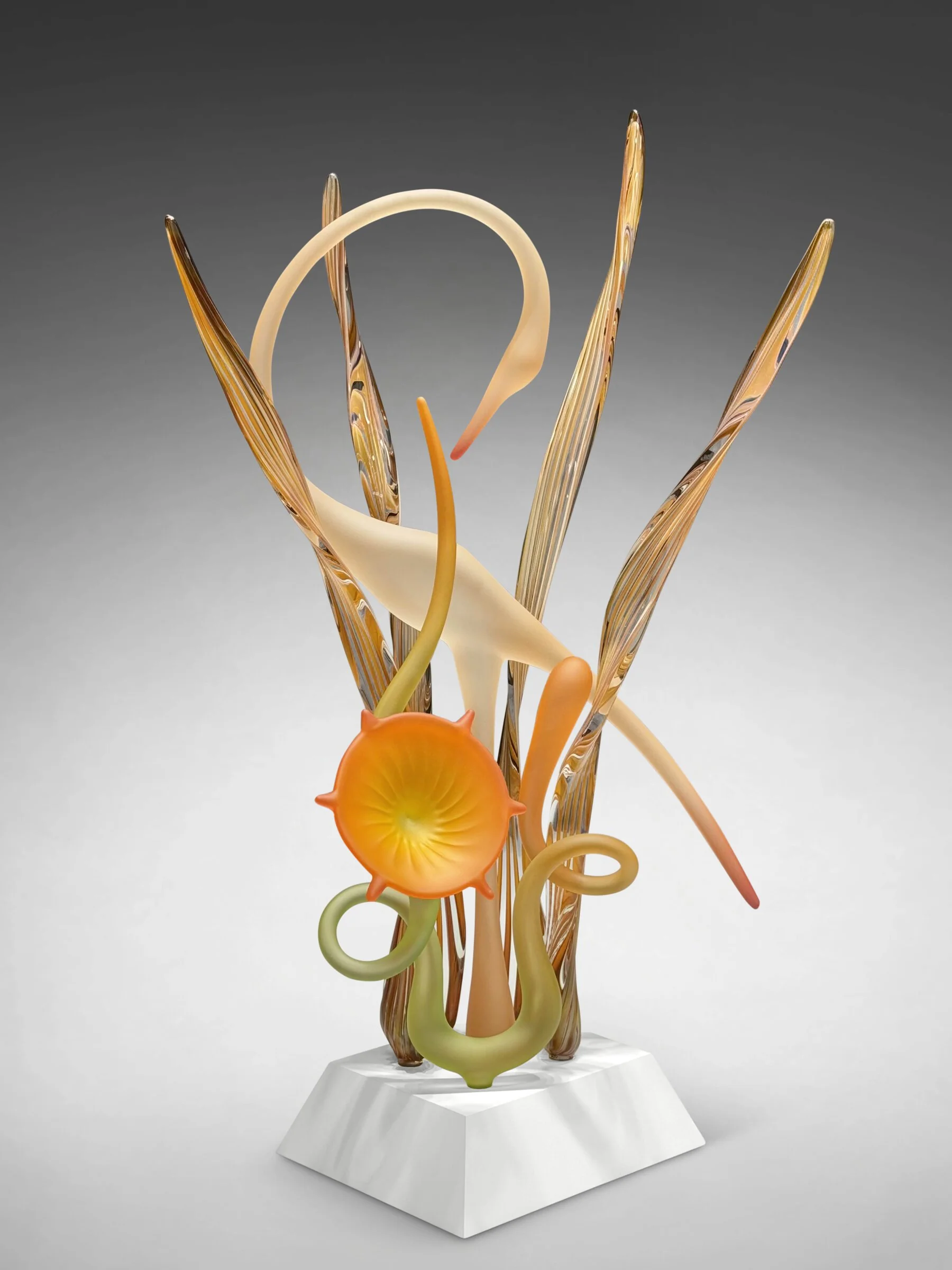 Waltzing On The Sea Garden II, Carmelo - White Base - Image 2
