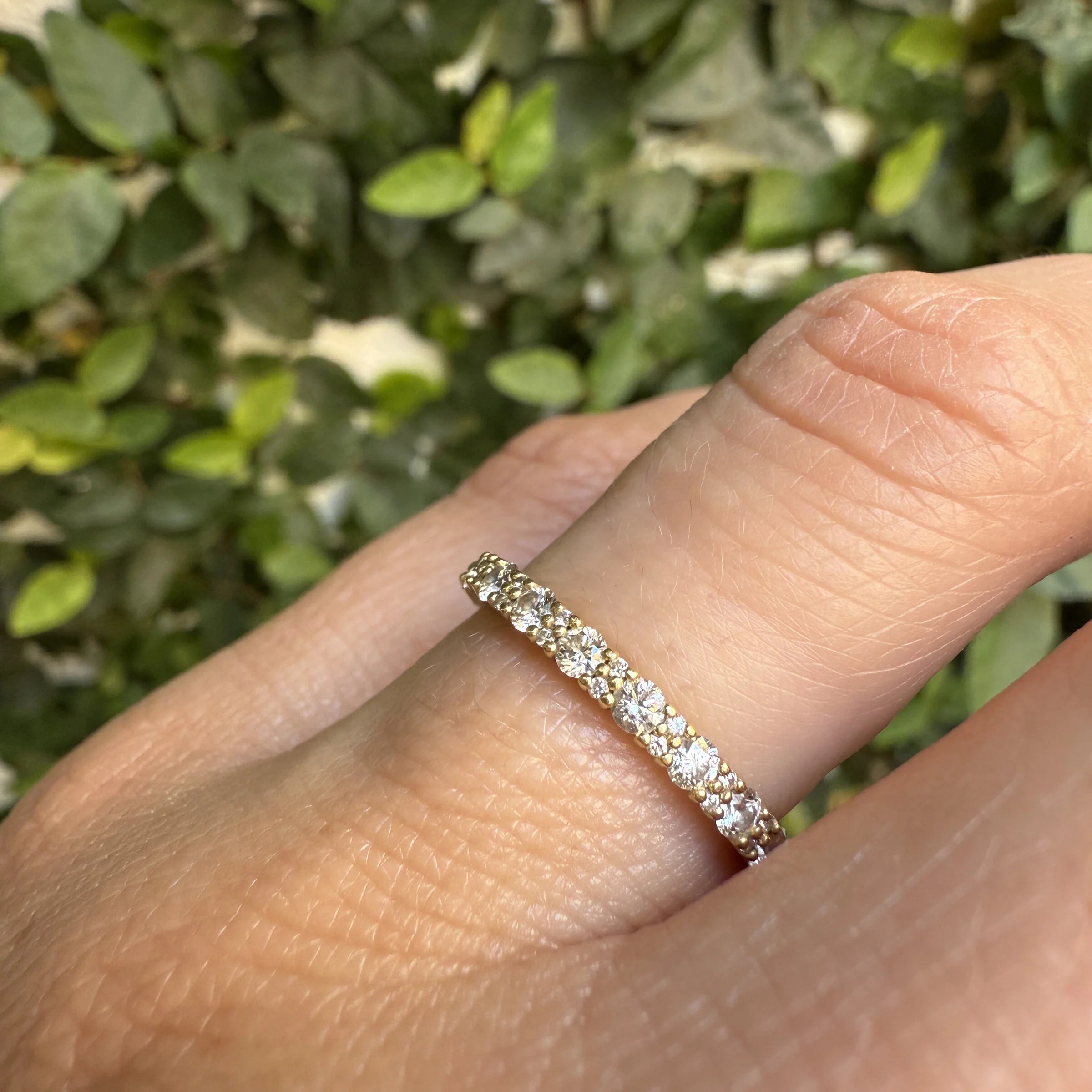 Westport Diamond Eternity Band - 2.25mm Wide - Image 2
