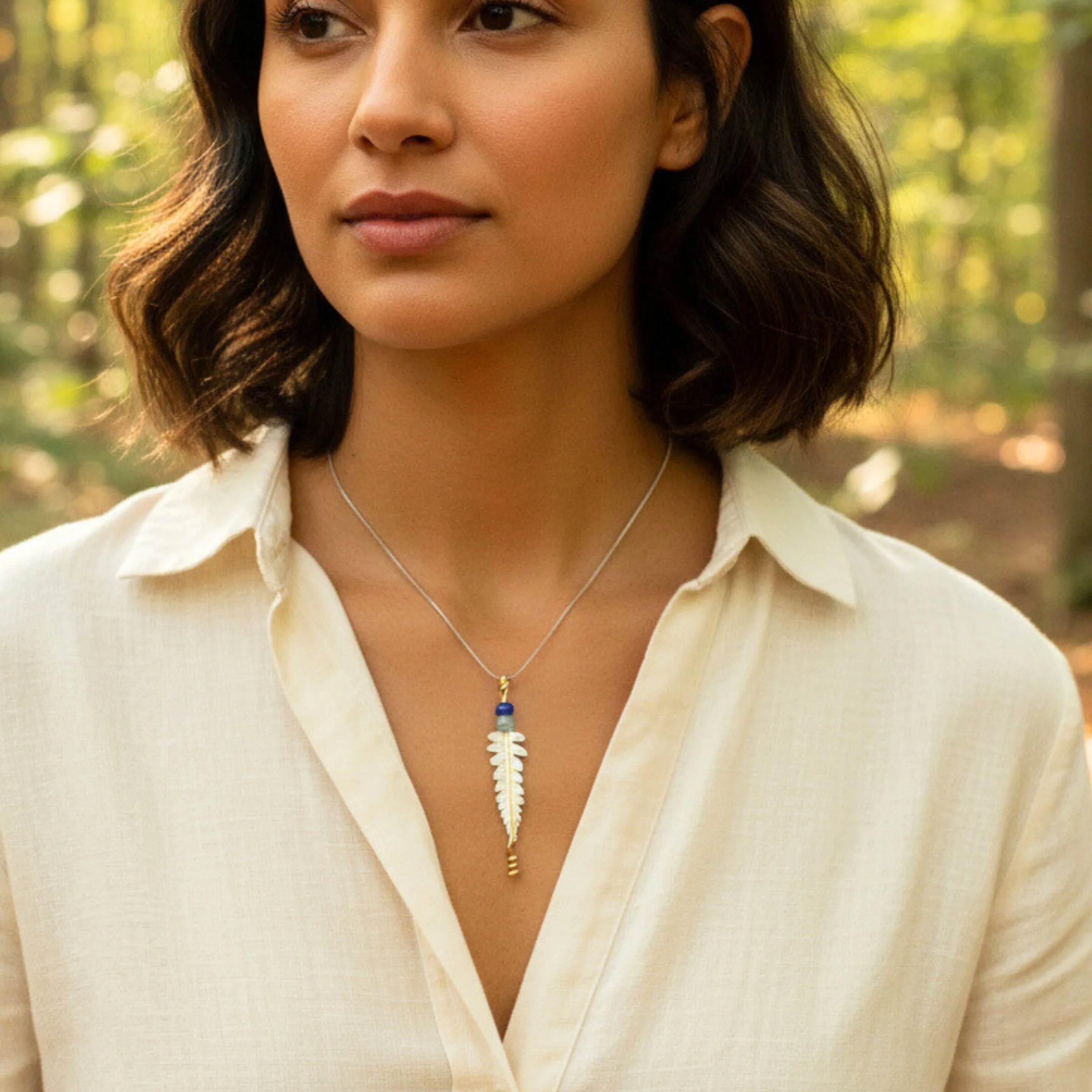 Whispering Fern Necklace - Image 2