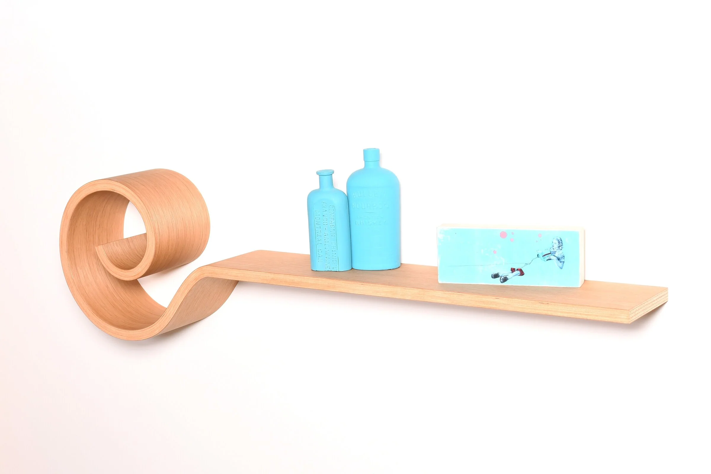 White Oak E Shelf - White Oak - Image 3