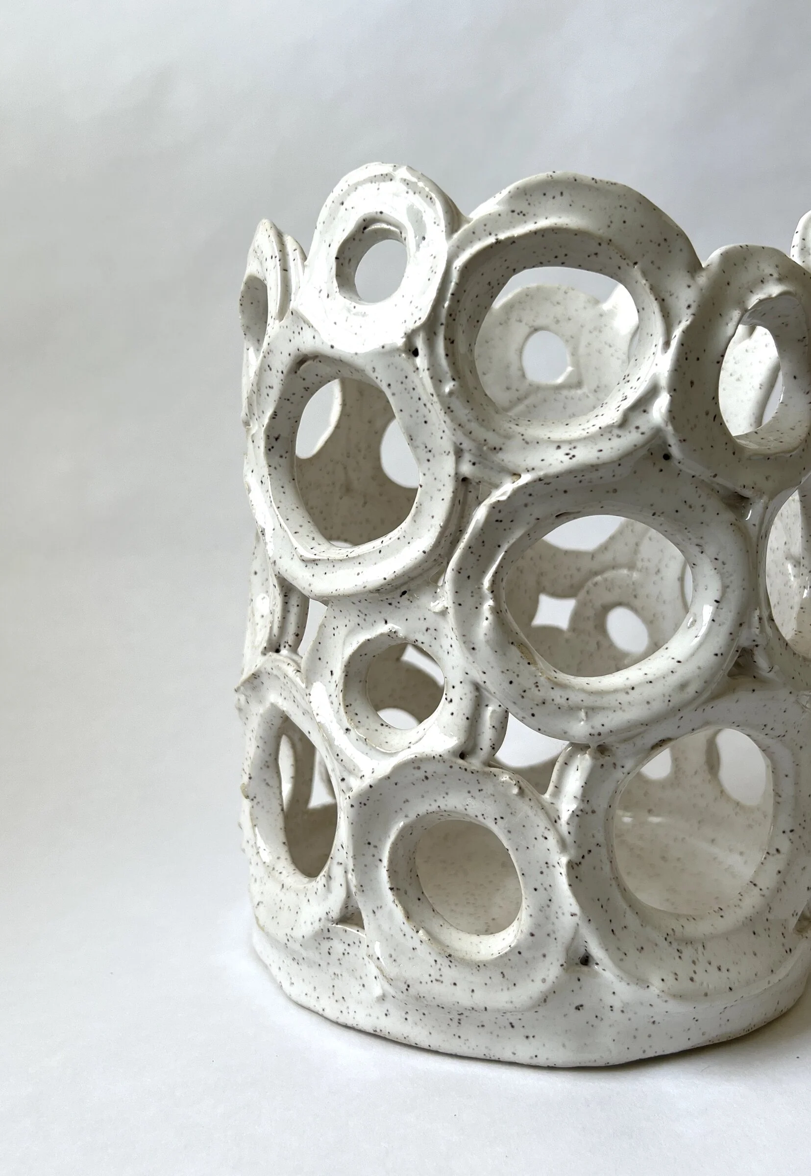 White Stone Cylinder - Image 3