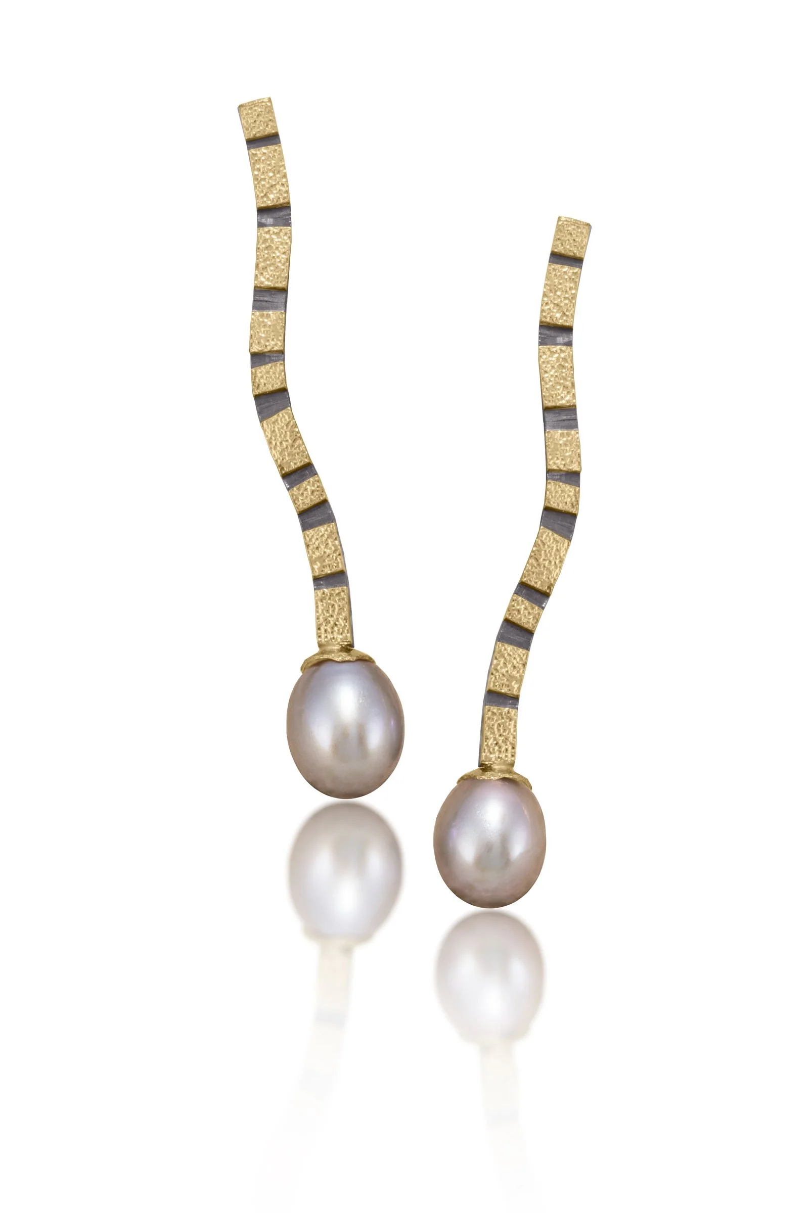 Wiggle and Stripe Earrings