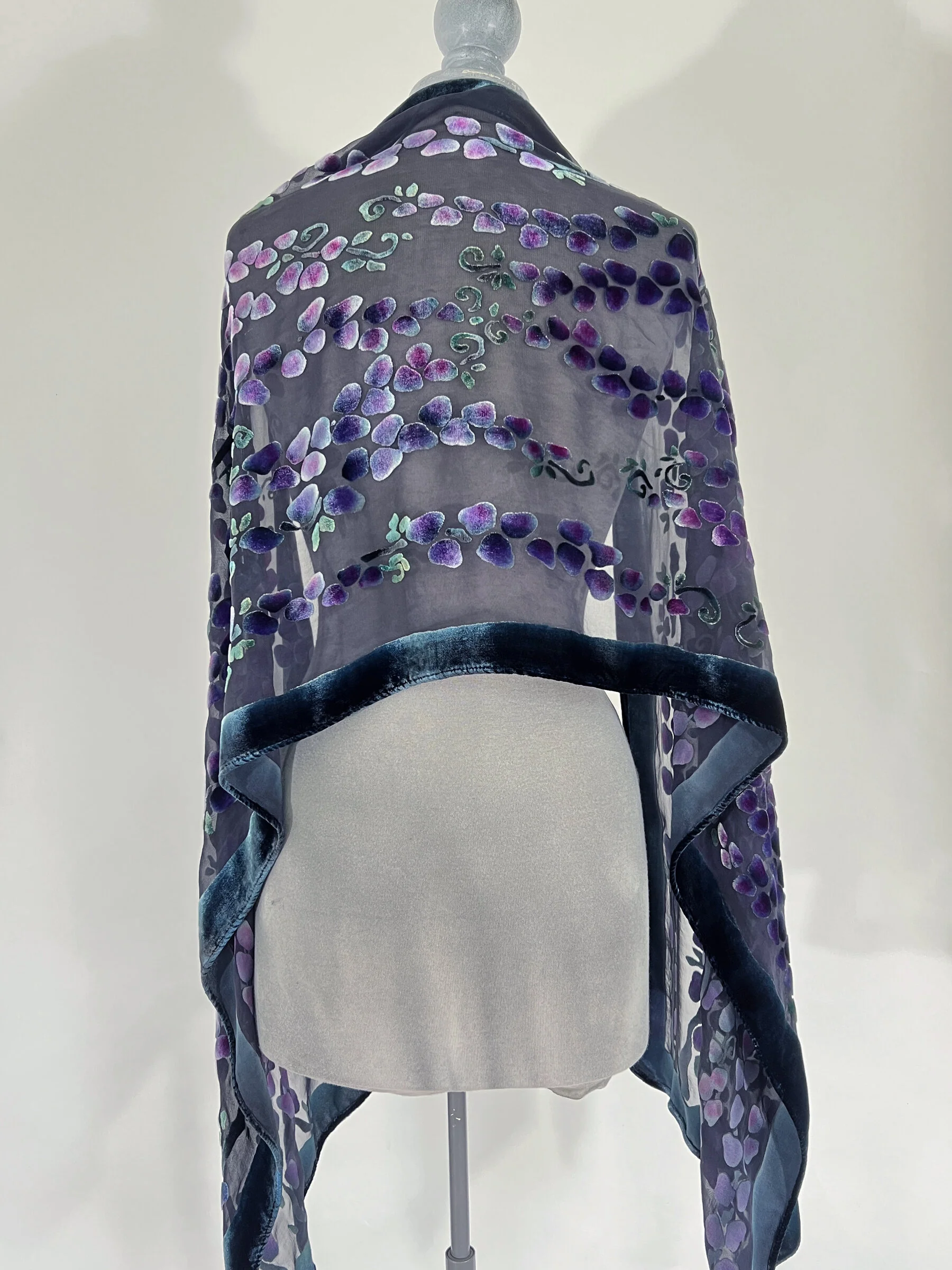 Willows Scarf/Shawl - Purple Multi - Image 2