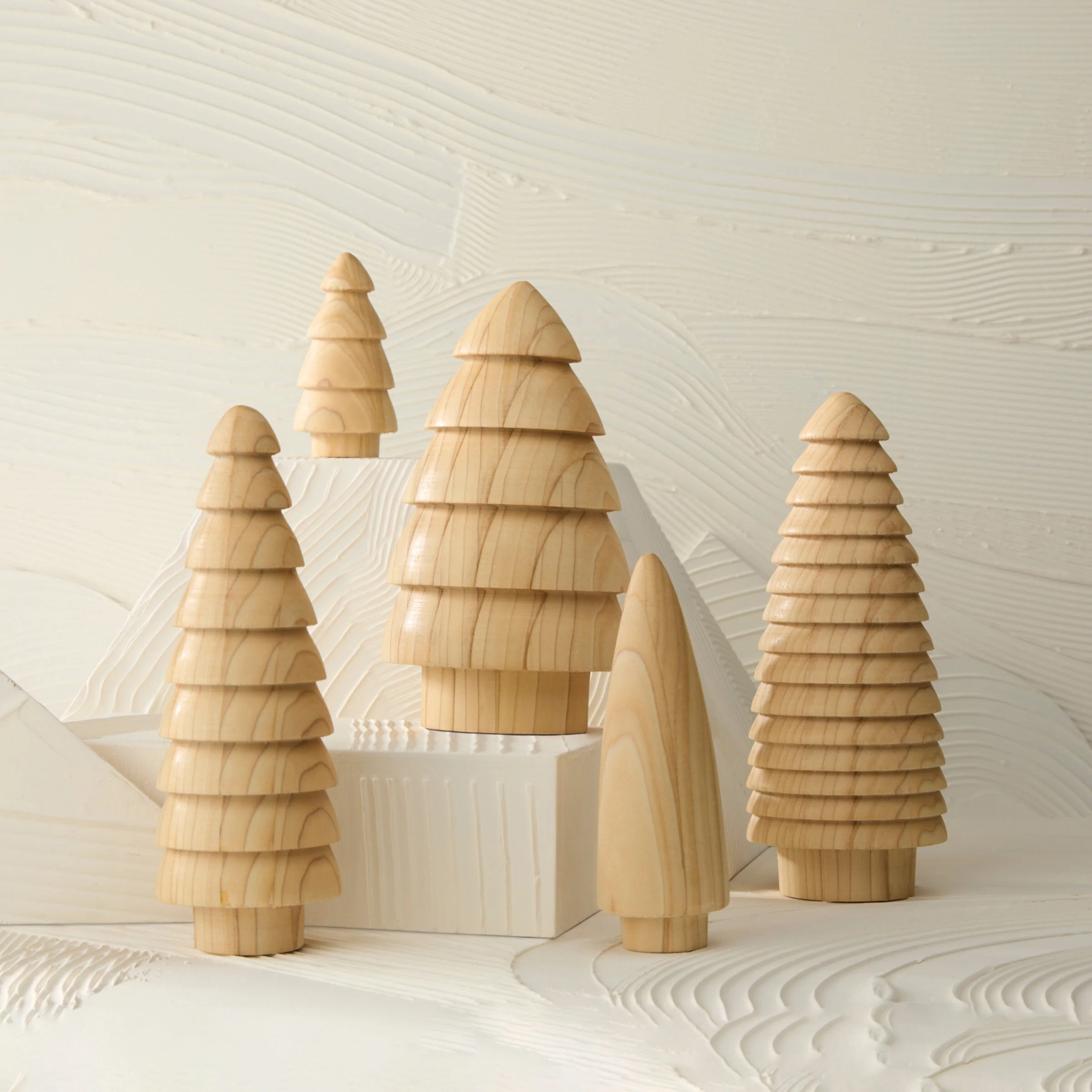 Wooden Christmas Trees - Poplar - Image 6