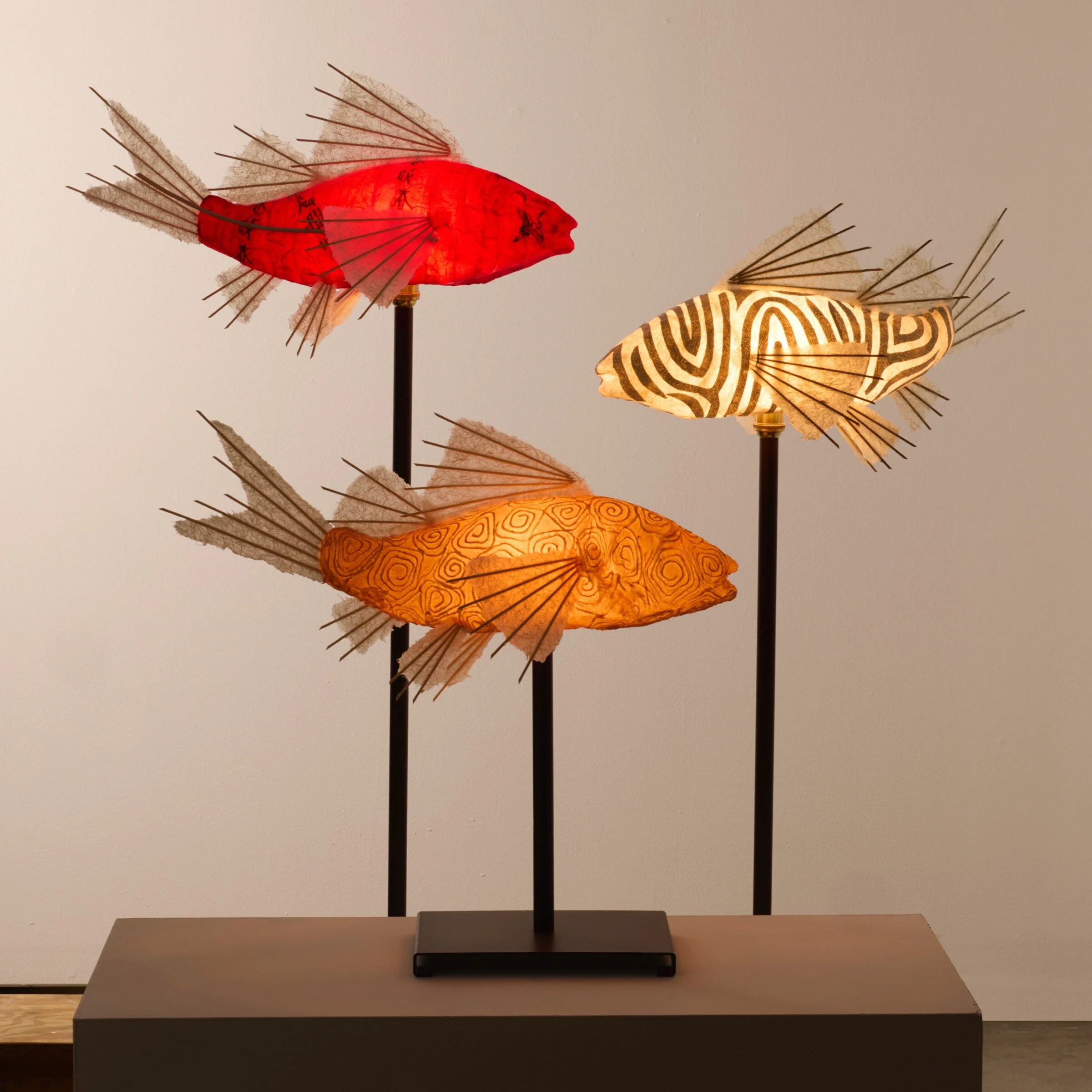 Zebra Koi Lamp - Image 2